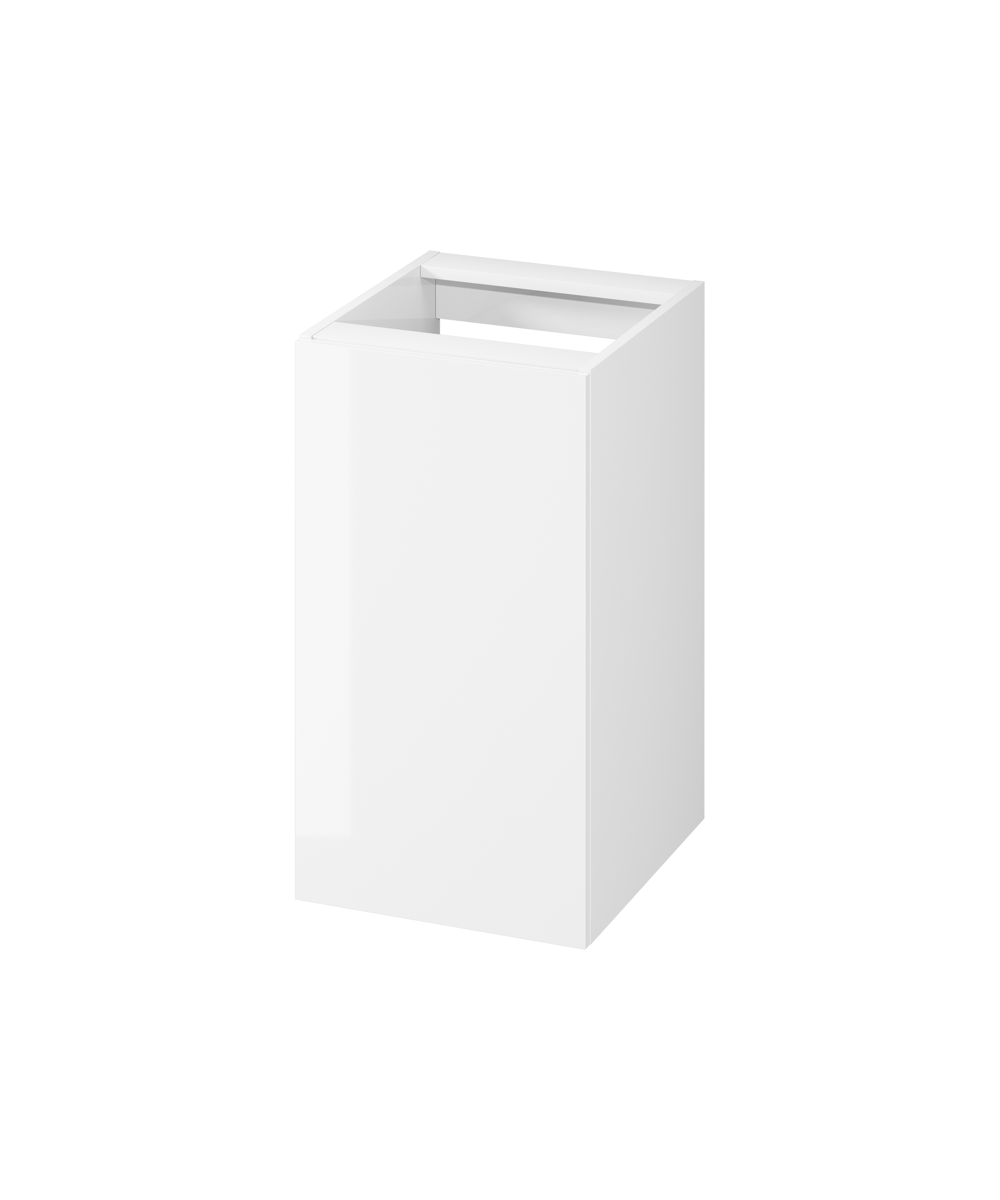 Cersanit City skříňka 40x44.7x71.9 cm boční závěsná bílá S584-066