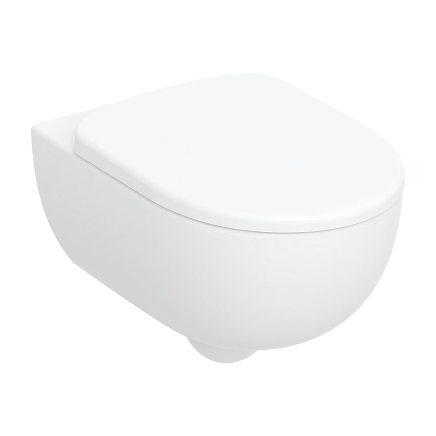 Geberit Selnova Premium wc mísa se sedátkem s pomalým sklápěním závěsná bez splachovacího kruhu bílá lesk 502.793.00.1