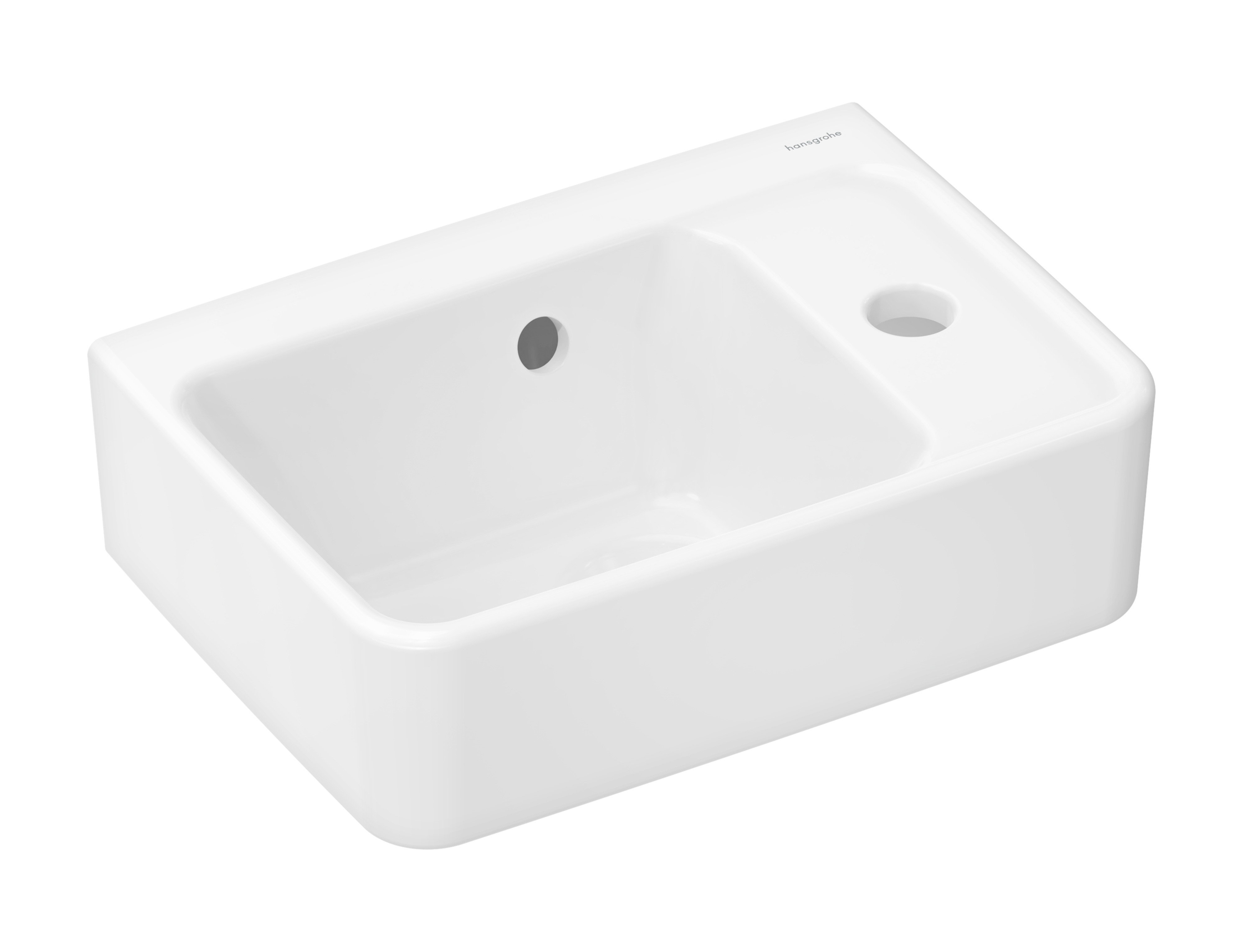 Hansgrohe Xanuia Q umyvadlo 36x25 cm obdélníkový klasický bílá 60129450
