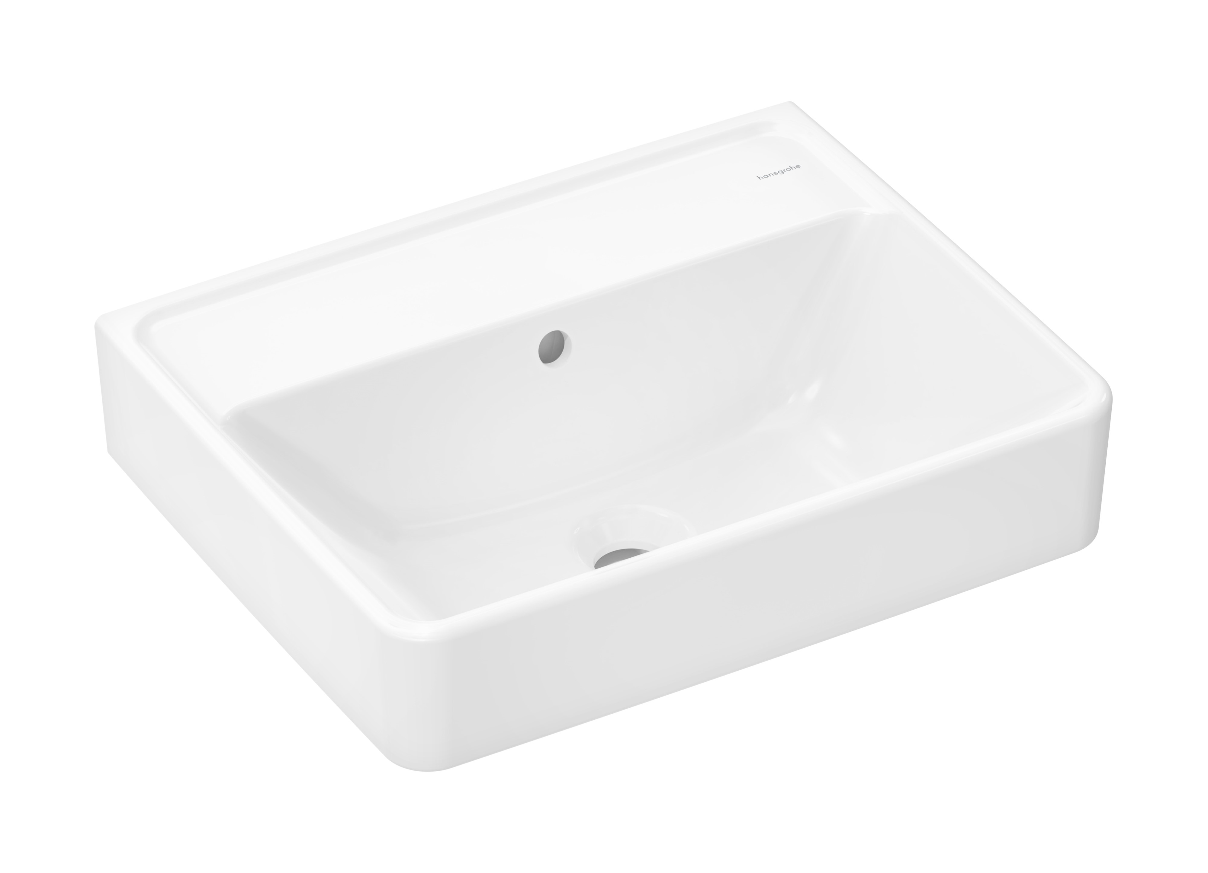 Hansgrohe Xanuia Q umyvadlo 50x39 cm obdélníkový klasický bílá 61143450