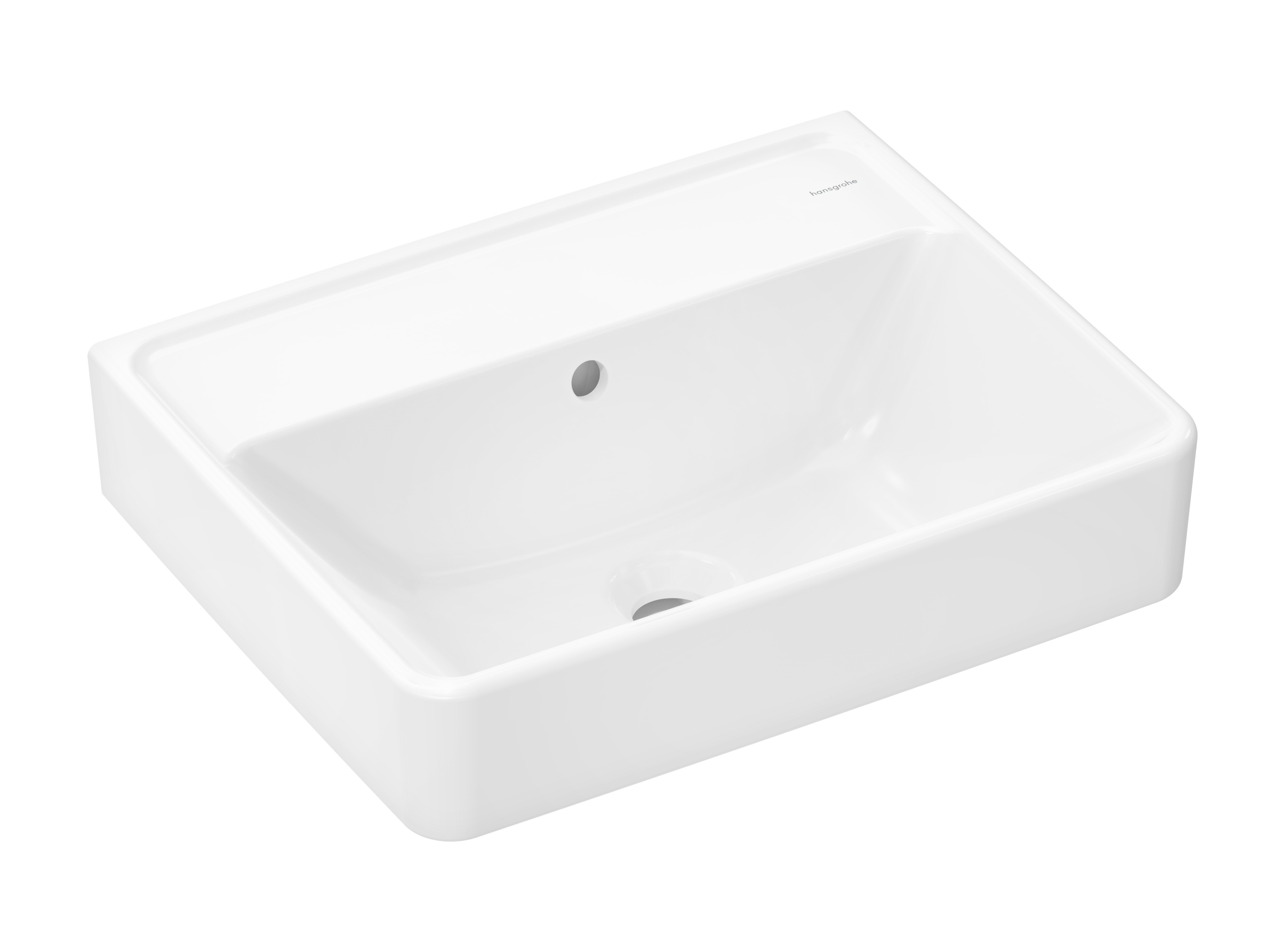 Hansgrohe Xanuia Q umyvadlo 50x39 cm obdélníkový klasický bílá 60232450