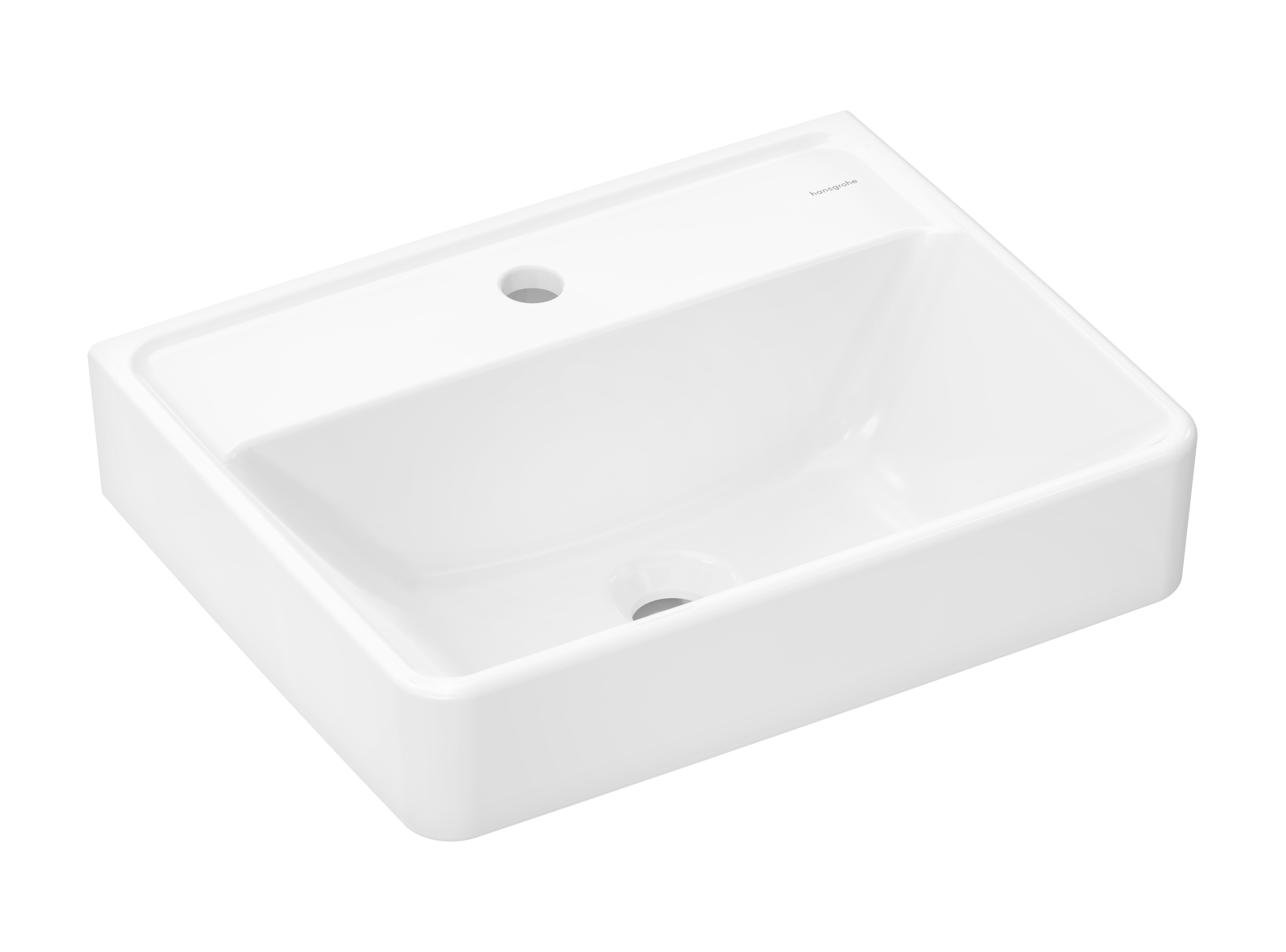 Hansgrohe Xanuia Q umyvadlo 50x39 cm obdélníkový klasický bílá 60233450