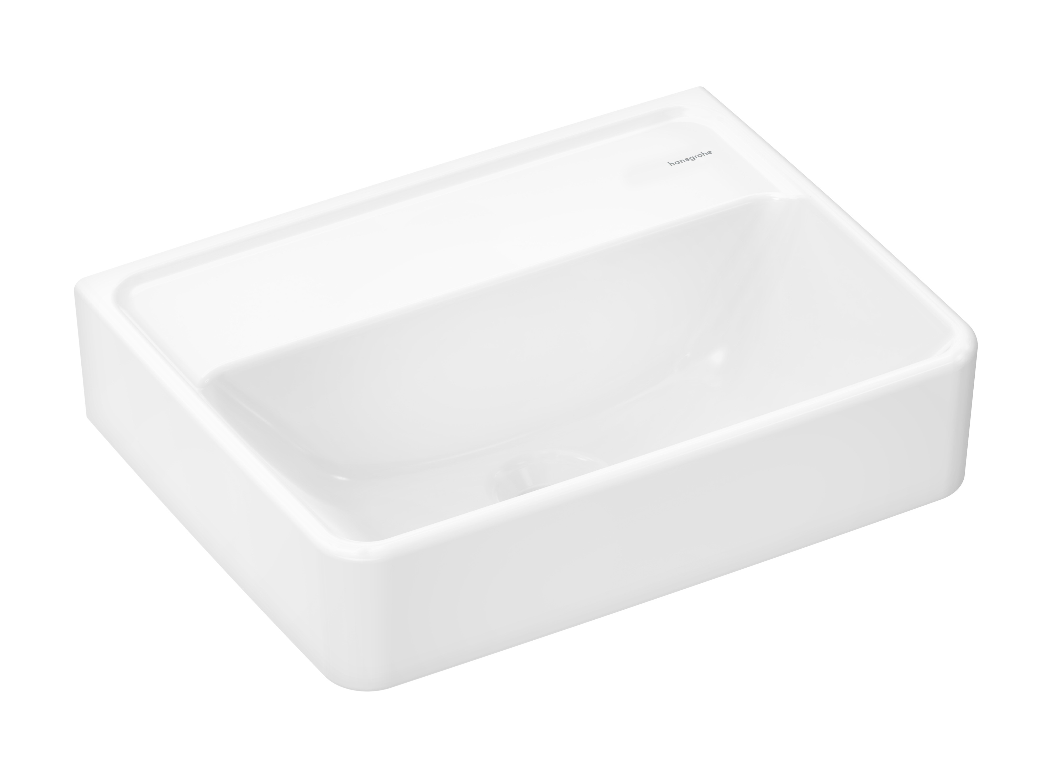 Hansgrohe Xanuia Q umyvadlo 45x34 cm obdélníkový klasický bílá 60231450