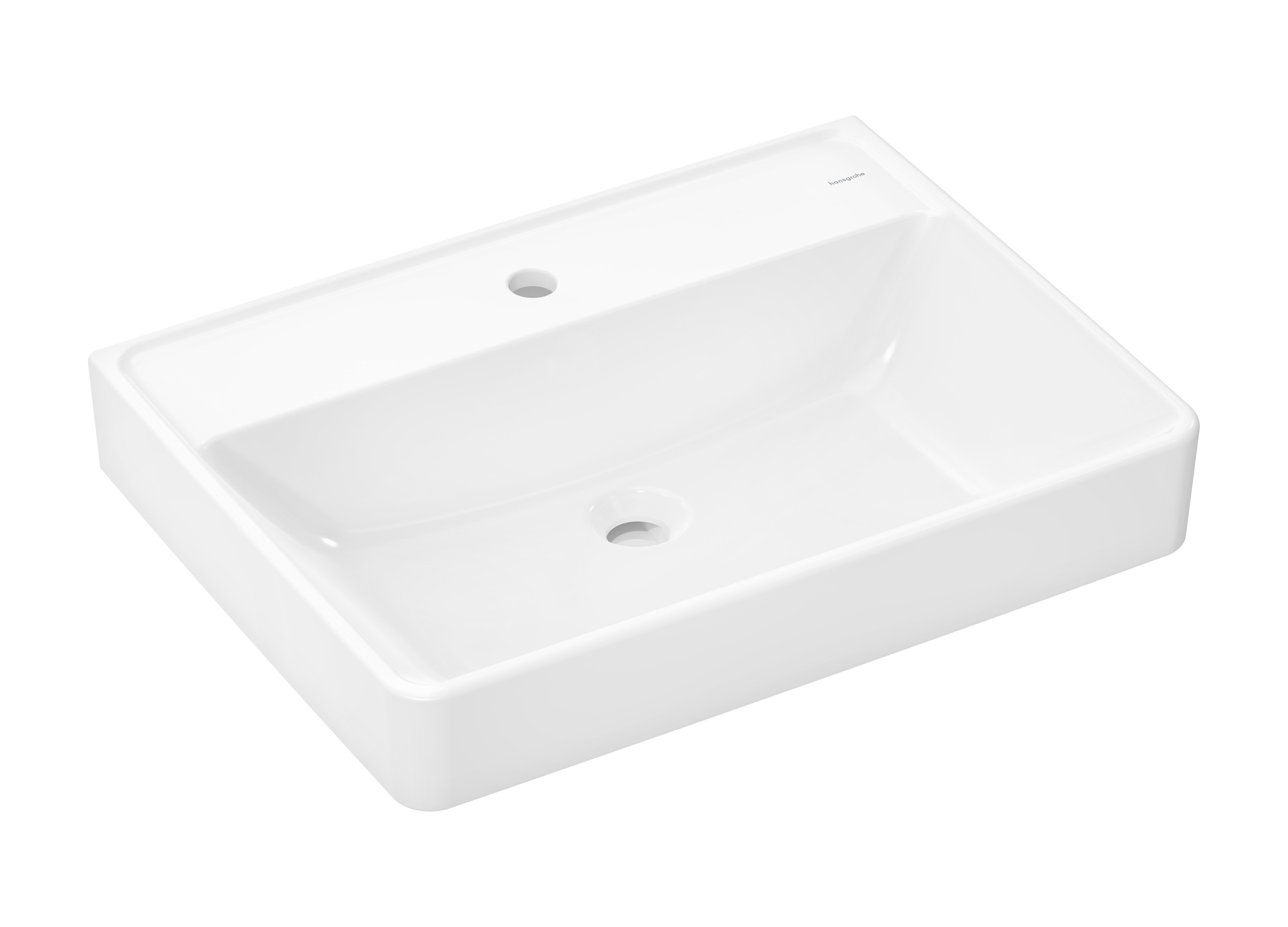 Hansgrohe Xanuia Q umyvadlo 65x48 cm obdélníkový klasický bílá 60246450