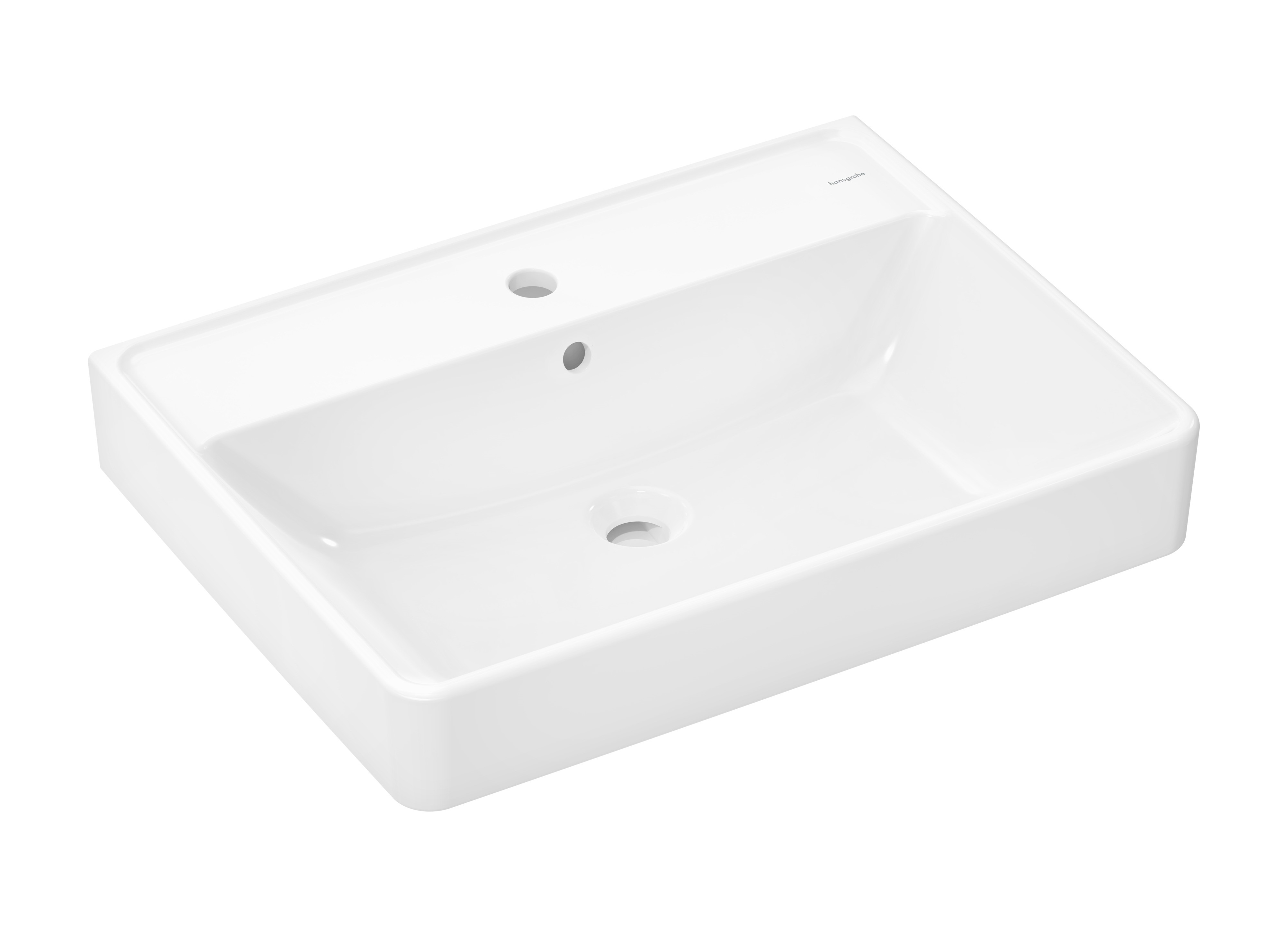 Hansgrohe Xanuia Q umyvadlo 65x48 cm obdélníkový klasický bílá 61011450