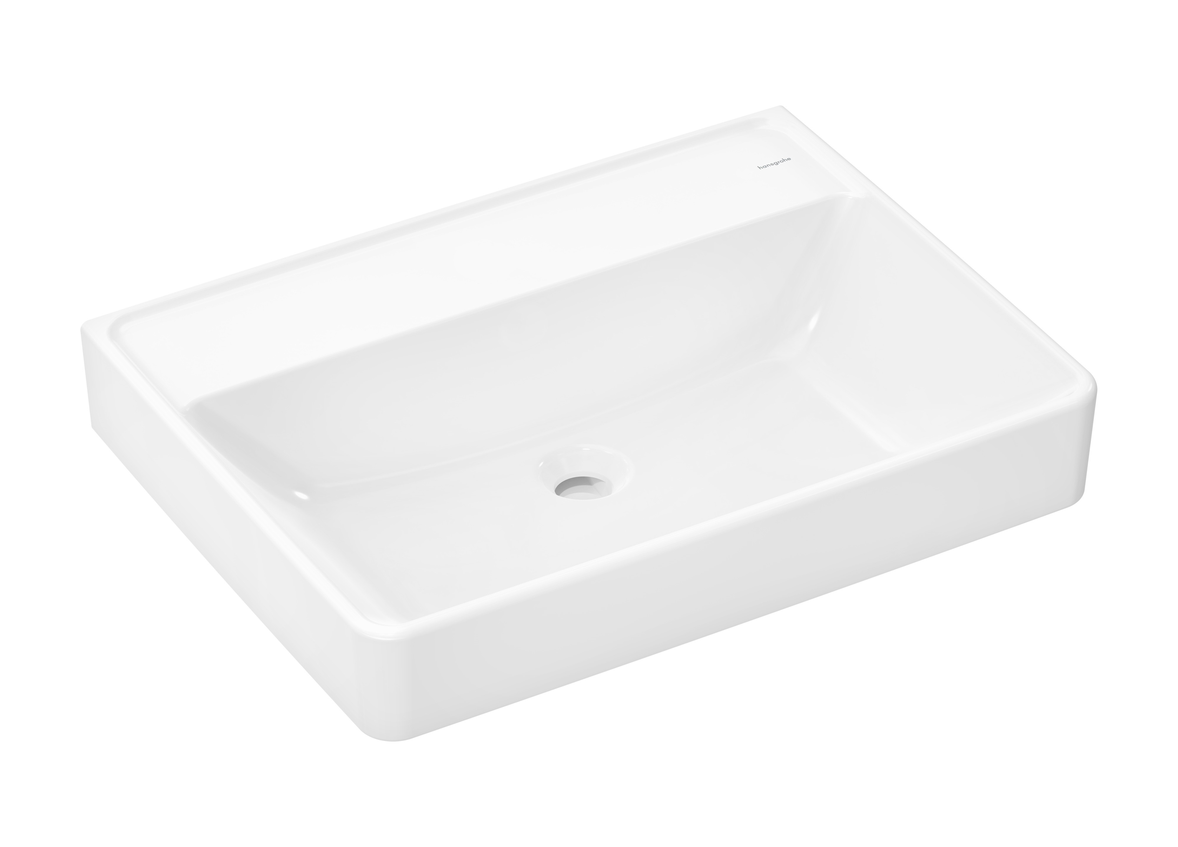 Hansgrohe Xanuia Q umyvadlo 65x48 cm obdélníkový klasický bílá 61154450