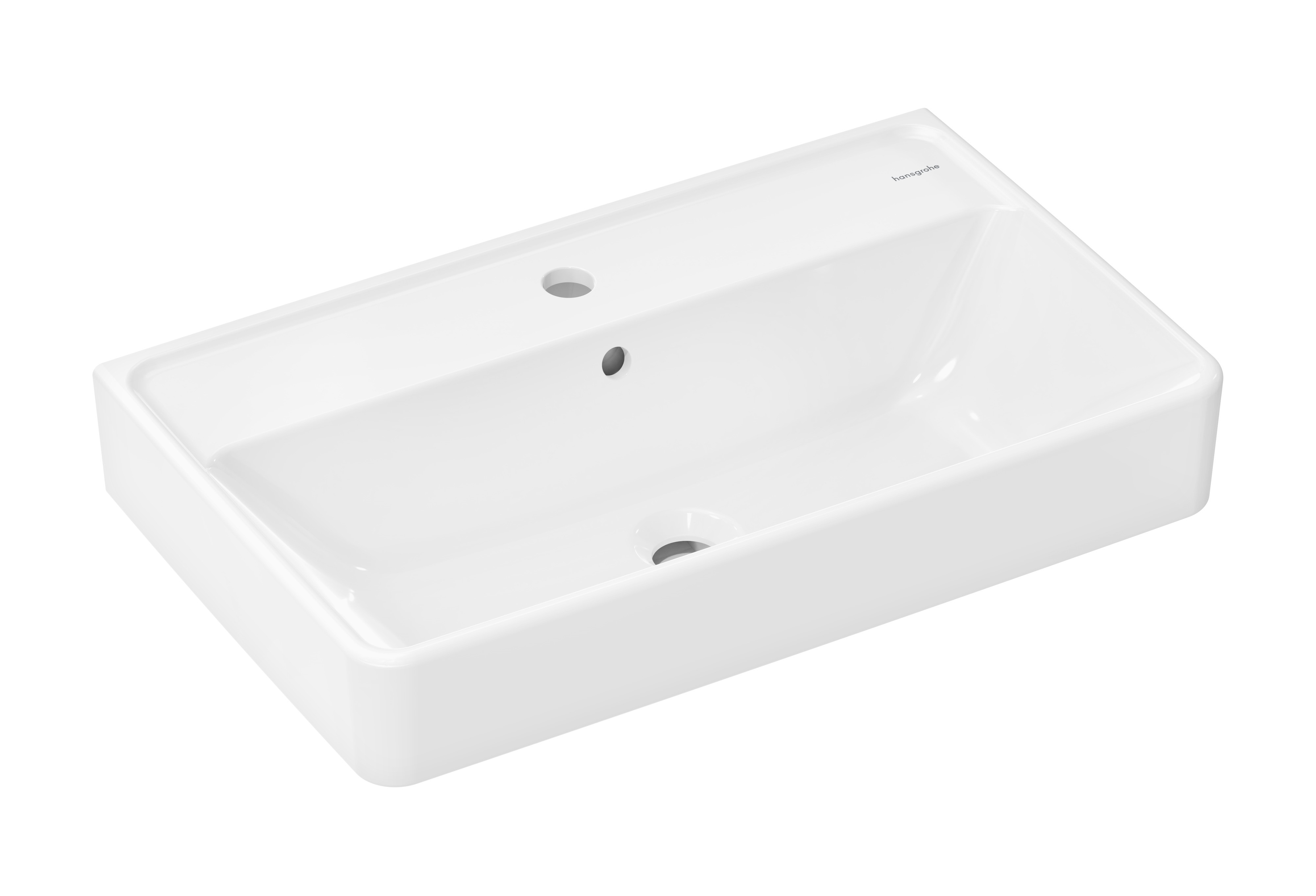 Hansgrohe Xanuia Q umyvadlo 65x39 cm obdélníkový klasický bílá 60617450