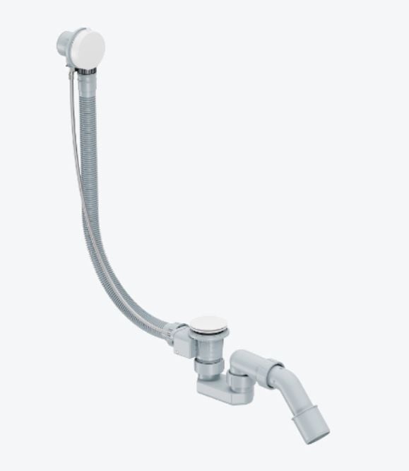 Excellent Simple sifon s přepadem bílá ARIN.3157WH