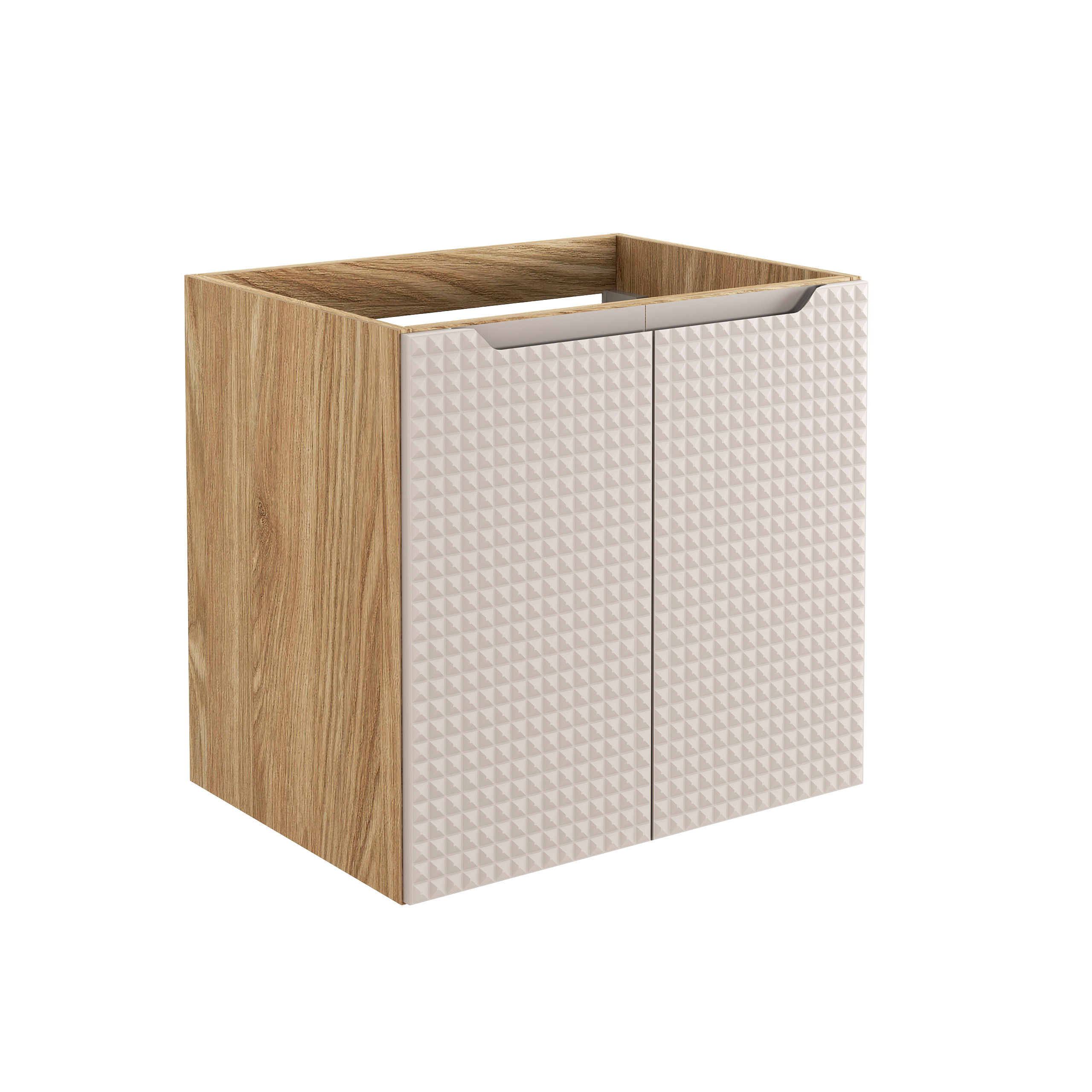 Comad Luxor Beige skříňka 60x46x57 cm dub-béžová LUXOR BEIGE 82-60-2D