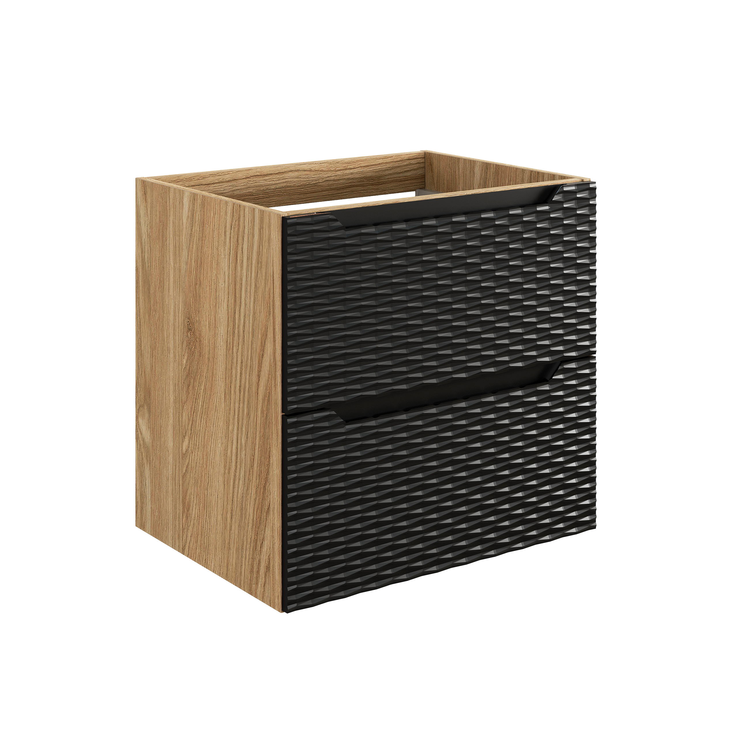 Comad Ocean Black skříňka 60x46x57 cm černá-dub OCEAN BLACK 82-60-2S
