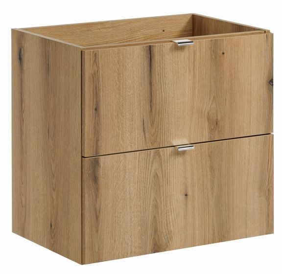 Comad Nova Oak skříňka 60x39x57 cm pod umyvadlo závěsná dub NOVA OAK A 82-60-2S