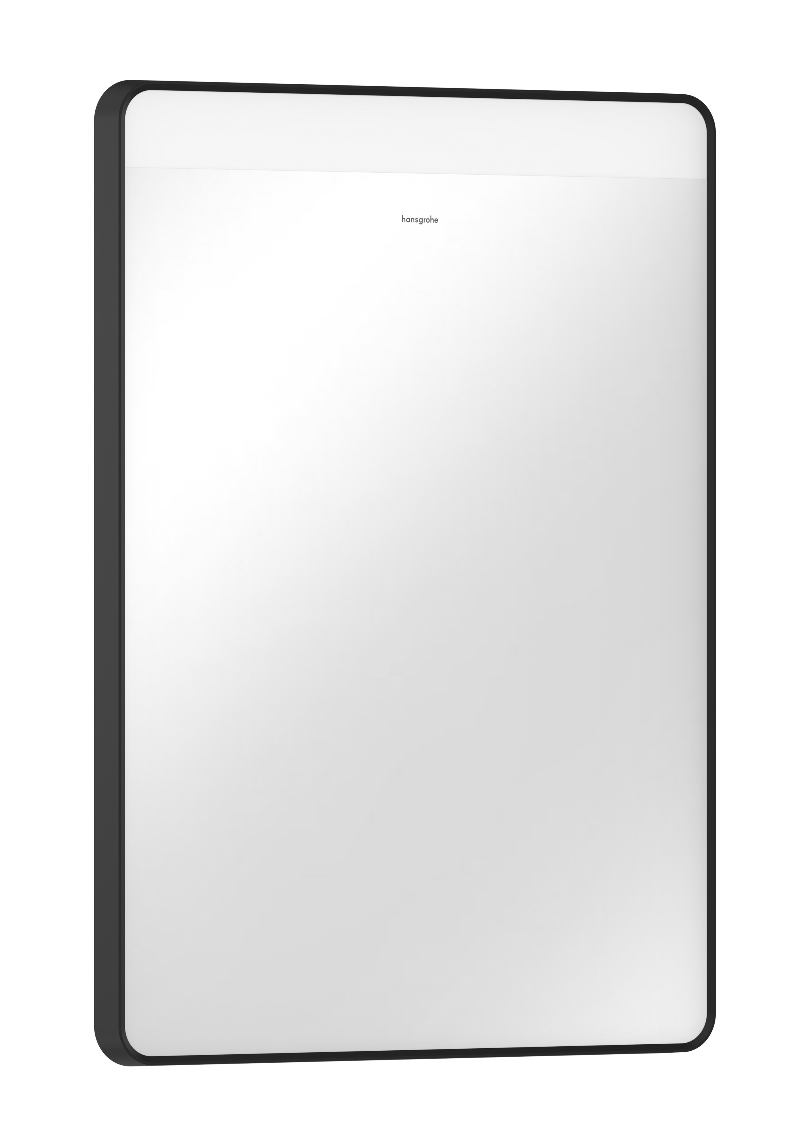 Hansgrohe Xarita Lite Q zrcadlo 50x70 cm obdélníkový s osvětlením s vyhřívací podložkou černá 54969670