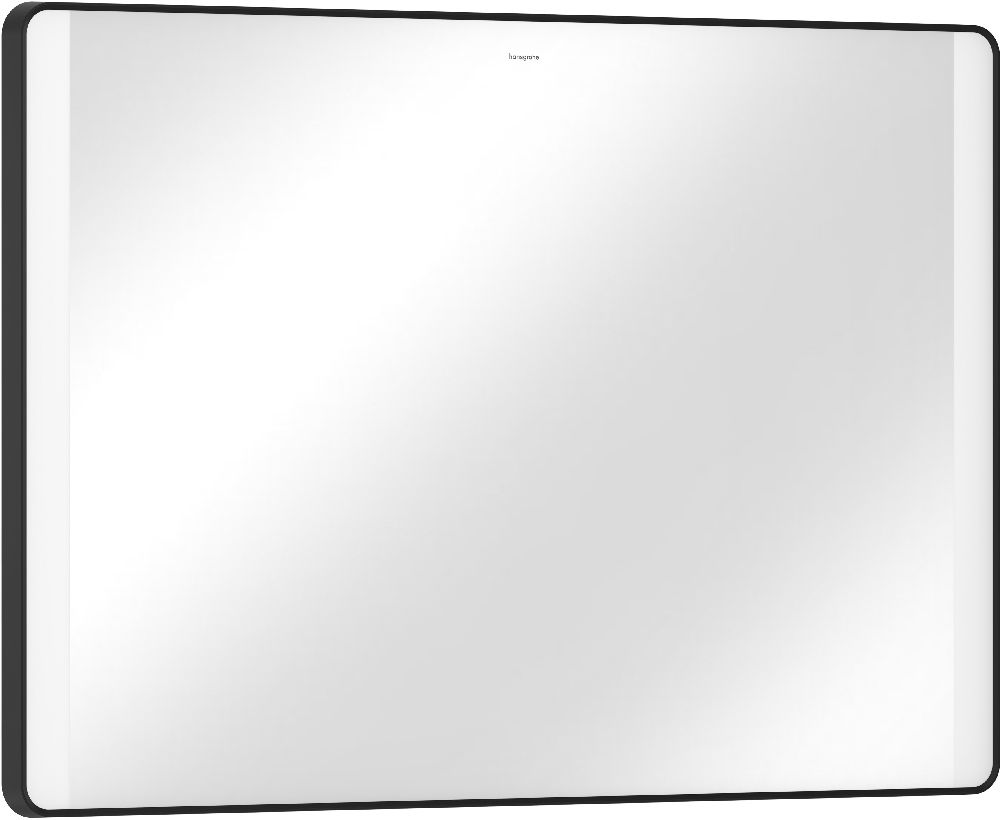 Hansgrohe Xarita Lite Q zrcadlo 100x70 cm obdélníkový s osvětlením s vyhřívací podložkou černá 54977670