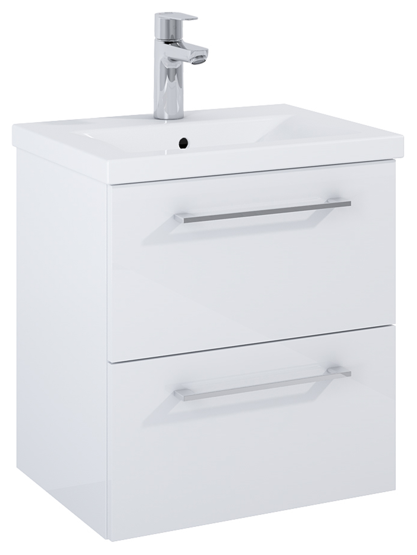 Roca Roma Compact skříňka 50x38.4x53 cm pod umyvadlo závěsná bílá A857951806