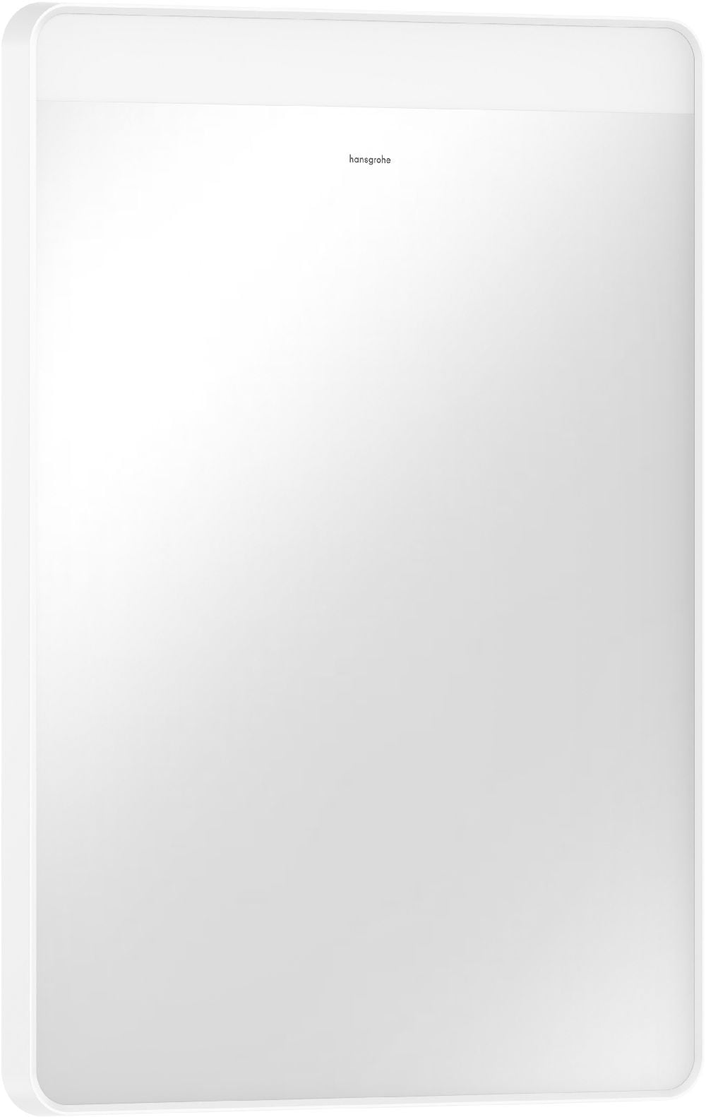 Hansgrohe Xarita Lite Q zrcadlo 50x70 cm obdélníkový s osvětlením s vyhřívací podložkou bílá 54969700