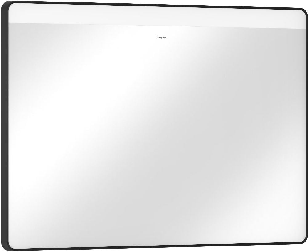Hansgrohe Xarita Lite Q zrcadlo 100x70 cm obdélníkový s osvětlením černá 54959670