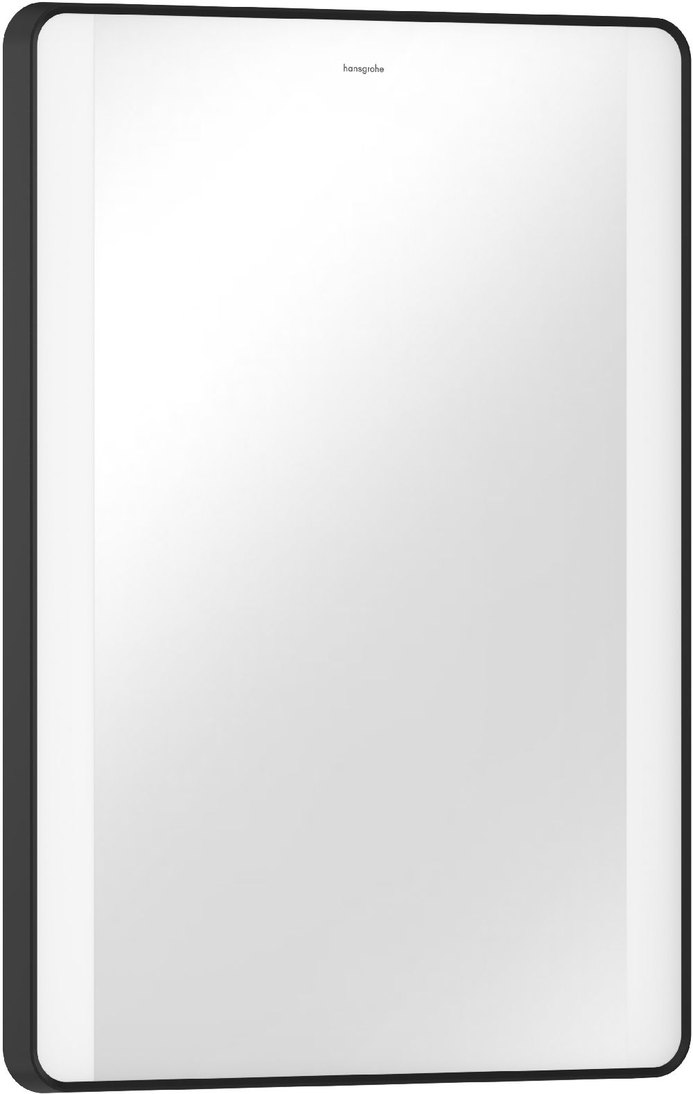 Hansgrohe Xarita Lite Q zrcadlo 50x70 cm obdélníkový s osvětlením černá 54961670