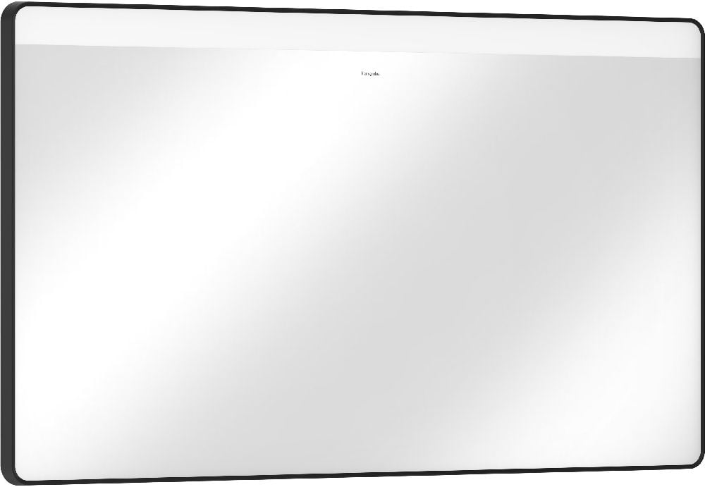 Hansgrohe Xarita Lite Q zrcadlo 120x70 cm obdélníkový s osvětlením černá 54960670