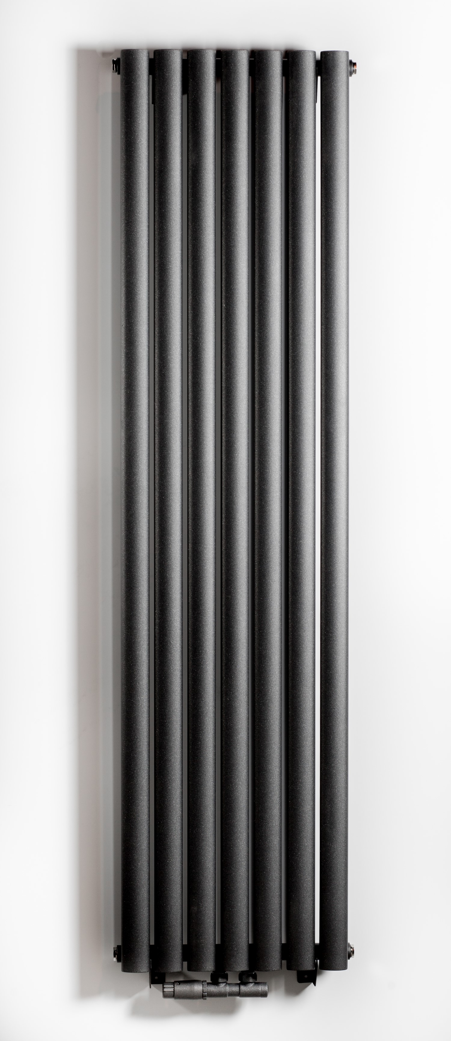 Luxrad Ring dekorativní radiátor 160x41 cm podłączenie spodní grafitová RIN1600410S007ZDC