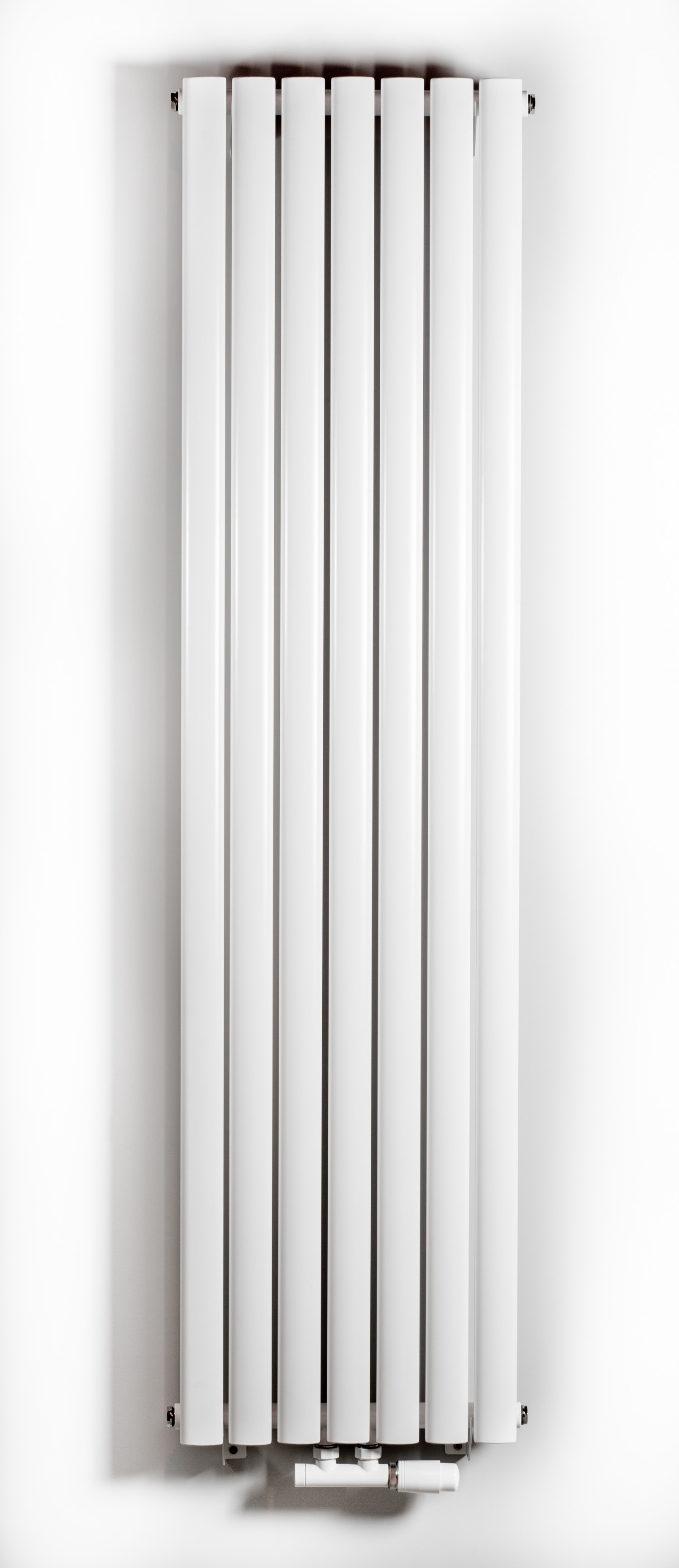 Luxrad Ring dekorativní radiátor 160x41 cm podłączenie spodní bílá RIN16004109003ZDC