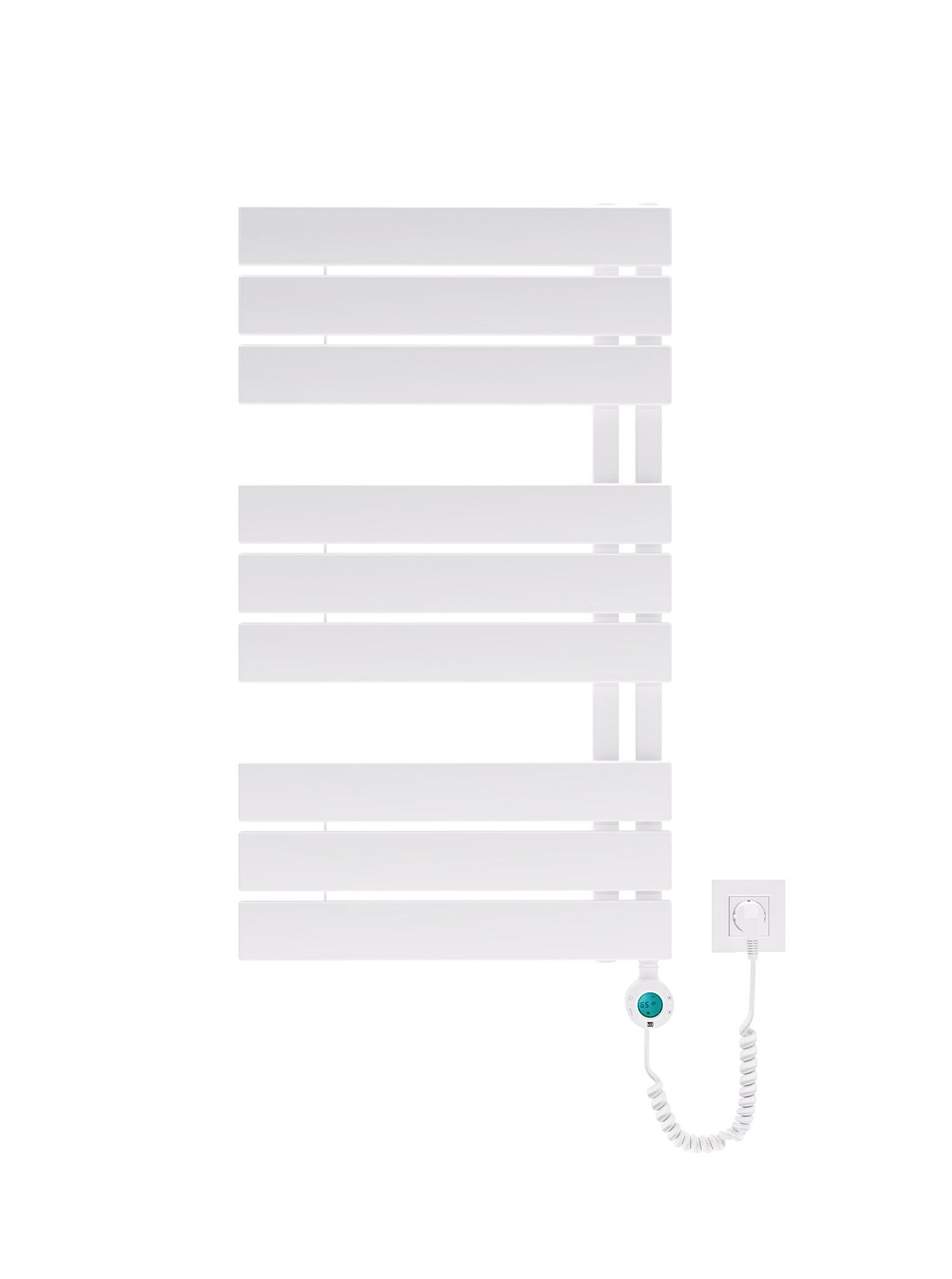 Luxrad Nobile Elektro elektrický radiátor 111x50 cm bílá NOB11105009003ERG