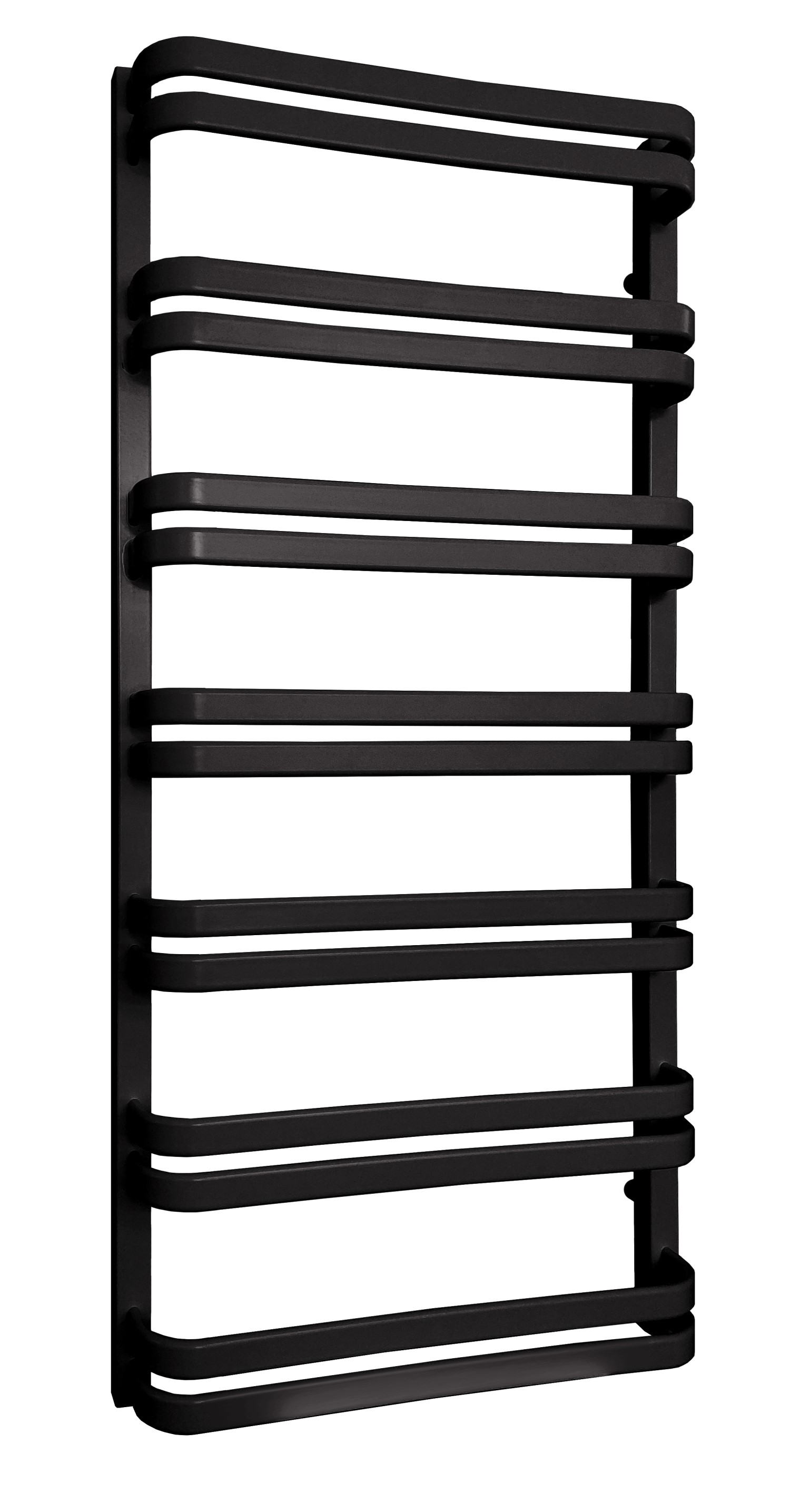 Luxrad Perseid koupelnový radiátor designově 115x53 cm černá PER1150530S040