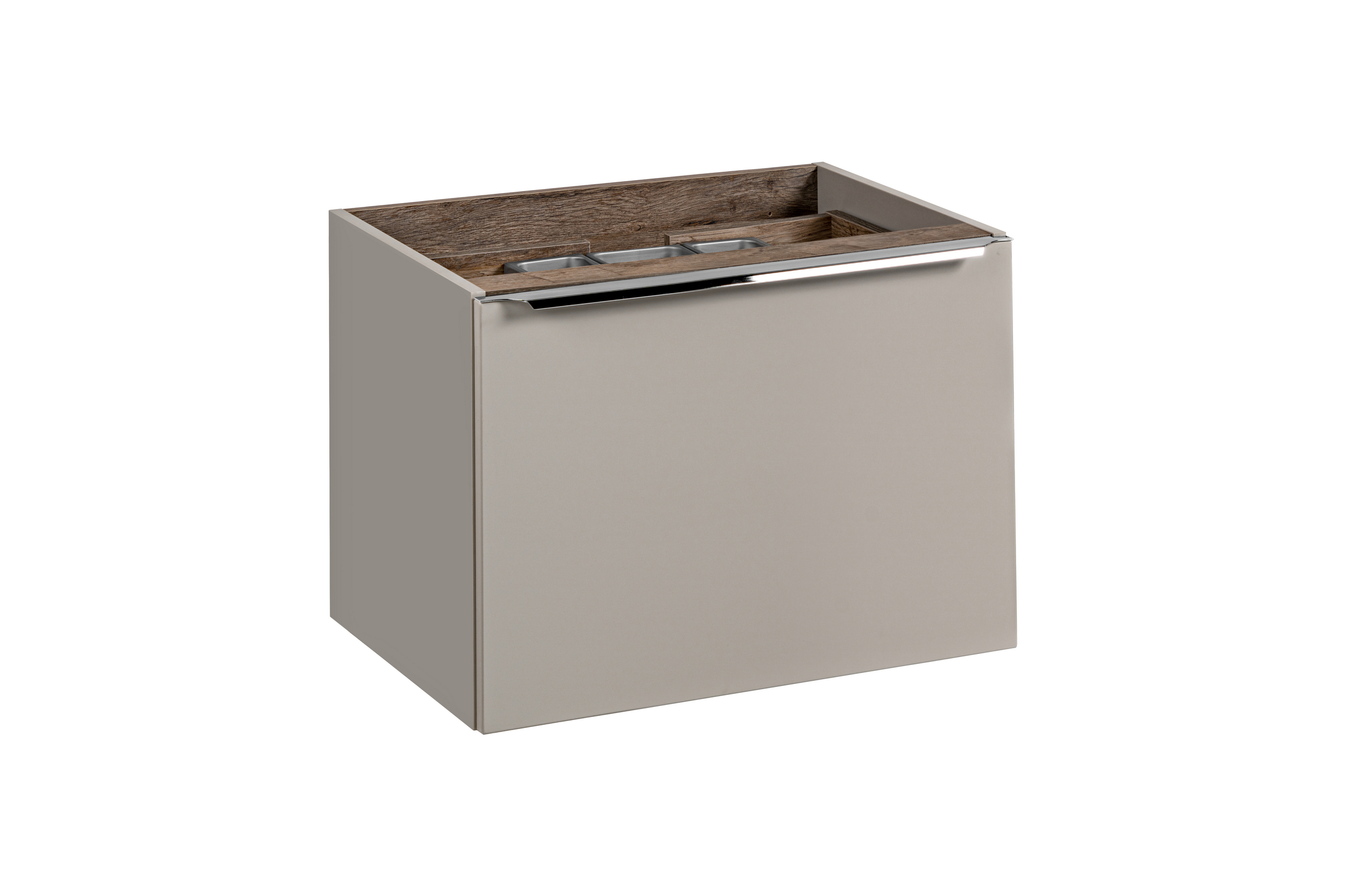 Comad Santa Fe Taupe skříňka 60x46x46 cm pod umyvadlo závěsná šedá SANTA FE TAUPE 82-60-B-2S