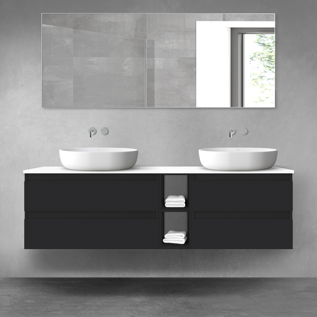 Sada skříňka Oltens Vernal 60001300, skříňka Oltens Vernal 60000300, 63008000, 60021300