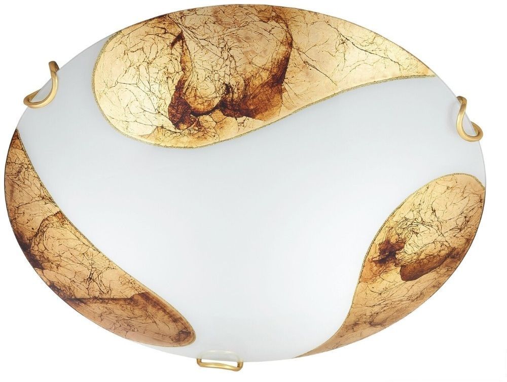 Rabalux Art Gold nástěnné svítidlo 1x60 W bílá-zlatá 1941
