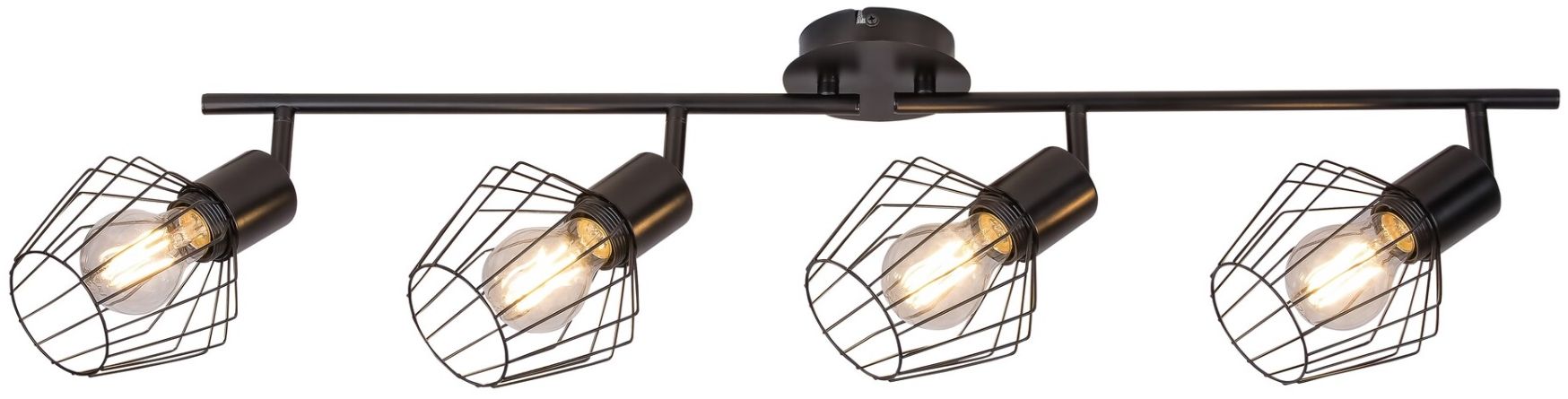 Rabalux Belano stropní světlo 4x40 W černá 3537