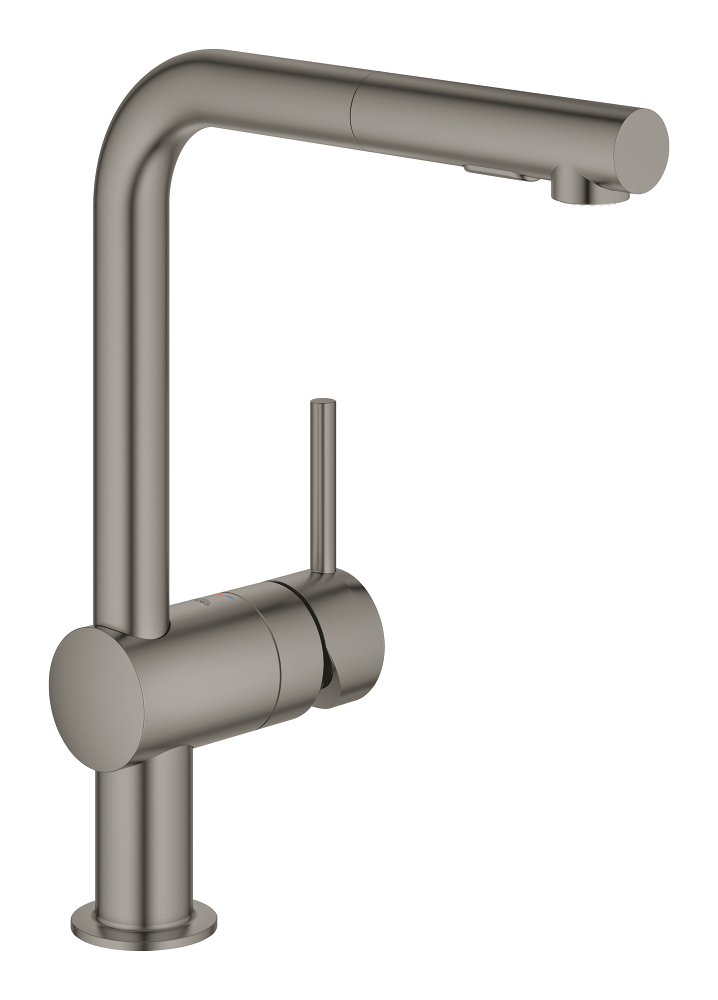 Grohe Minta kuchyňská baterie stojící Brushed Hard Graphite 30274AL0