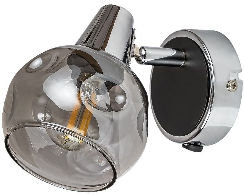 Rabalux Tamara nástěnné svítidlo 1x40 W chrom-kouřová 5346