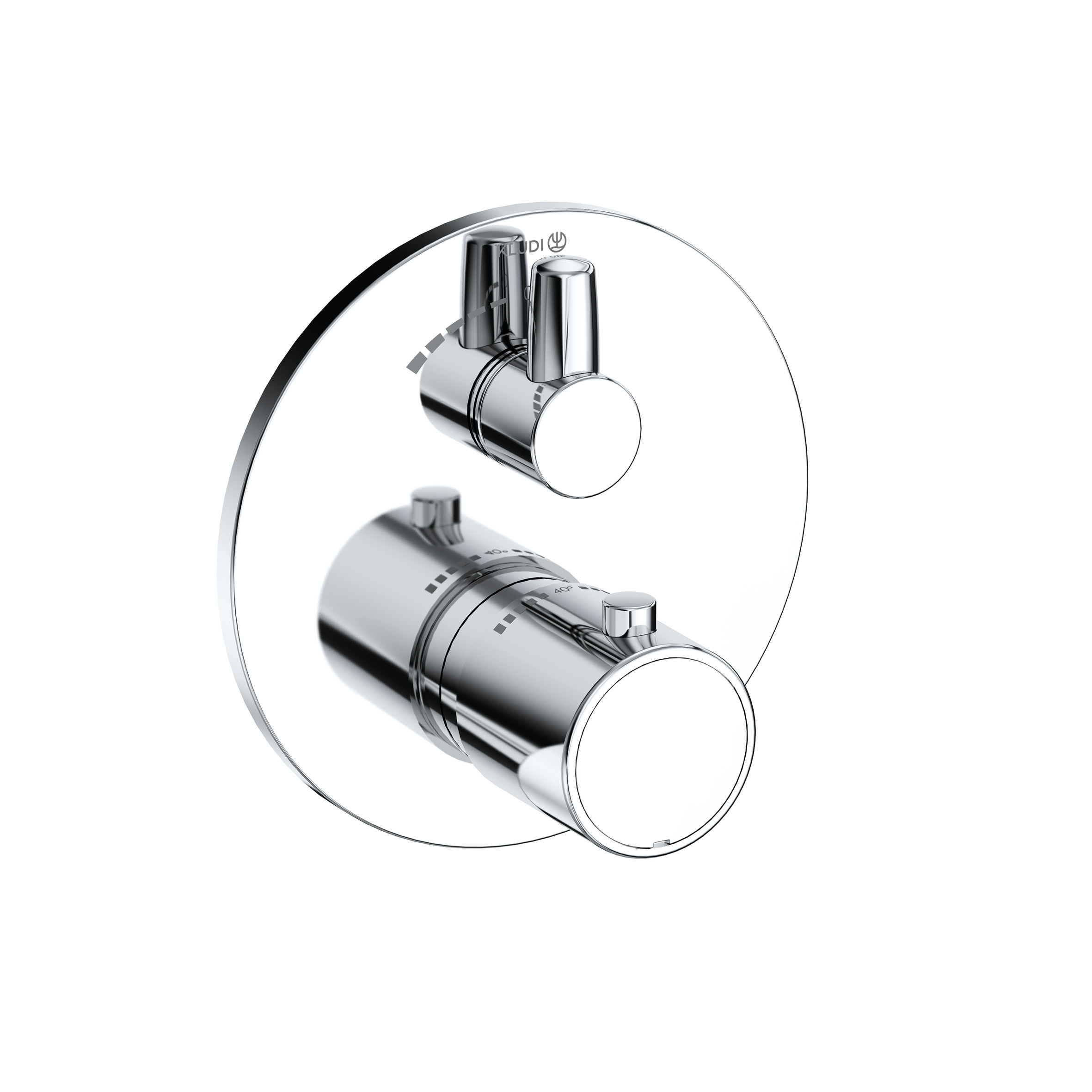 Kludi Zenta SL sprchová baterie pod omítku s termostatem chrom 388850545