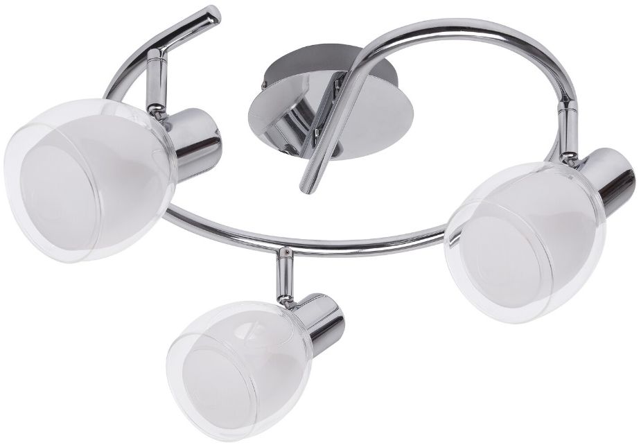 Rabalux Dave stropní světlo 3x W bílá-chrom 6837