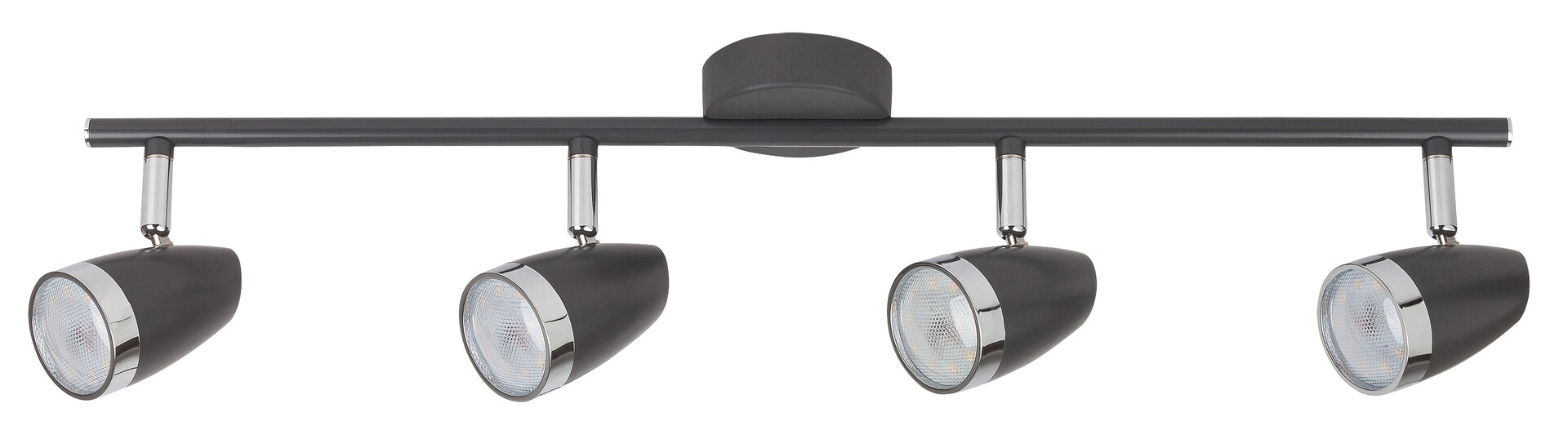 Rabalux Karen stropní světlo 4x4 W černá-chrom 6515