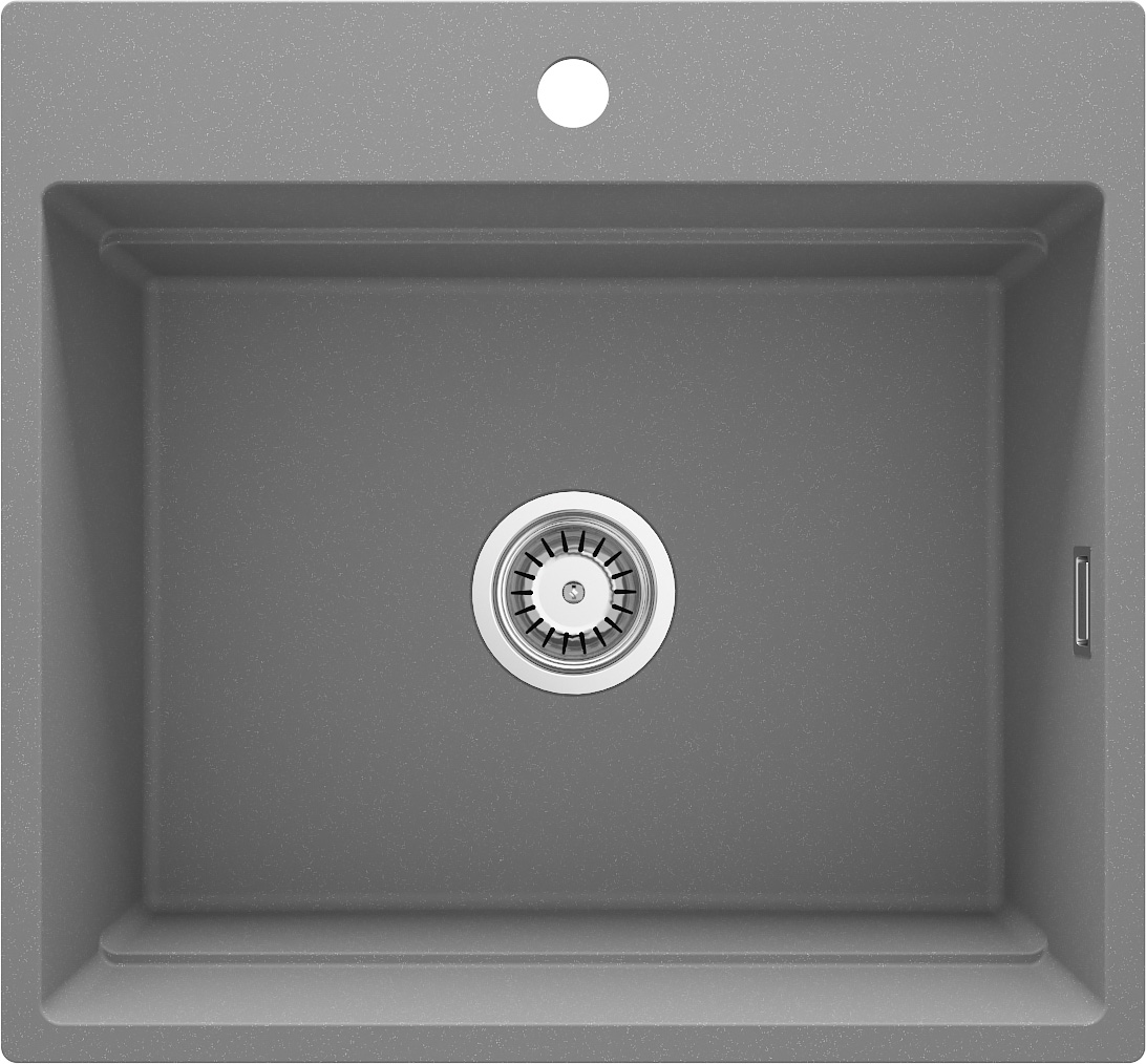 Deante Magnetic granitový dřez 60x56 cm šedá/grafitová/onyx ZRM_S10A