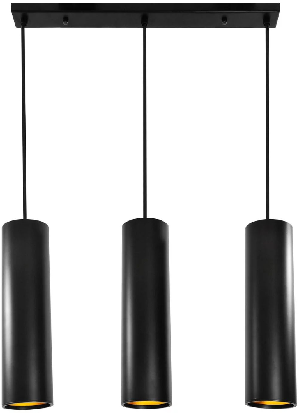 Goldlux Lati závěsné svítidlo 3x8 W černá 307583