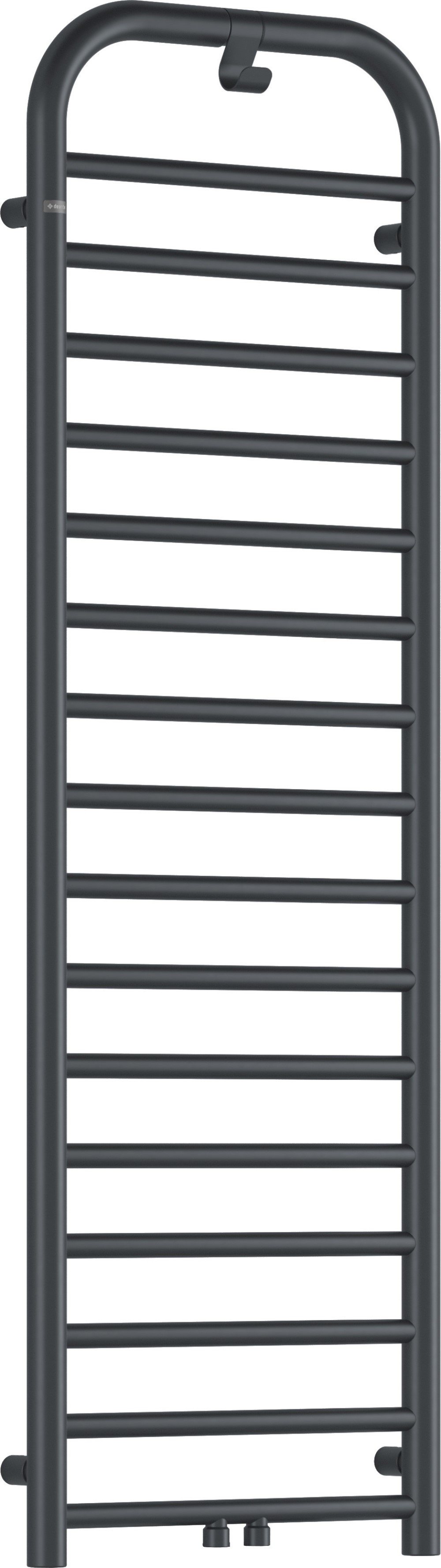 Deante Silia koupelnový radiátor žebříkový 157x50 cm grafitová AGI_DG51