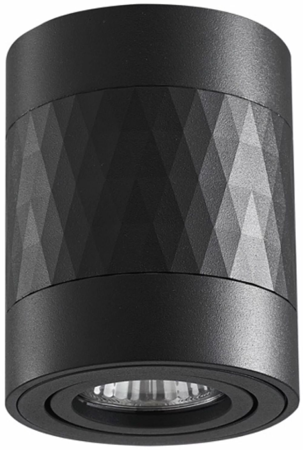Goldlux Rubin Romb stropní světlo 1x10 W černá 319838