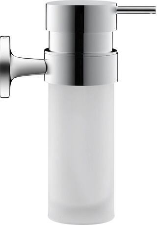 Duravit Starck T dávkovač mýdla 200 ml bílá-ocel 0099357000