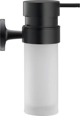 Duravit Starck T dávkovač mýdla 200 ml černá-bílá 0099354600