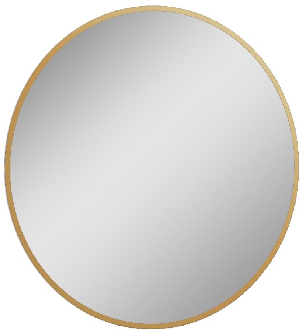Elita Sharon Round zrcadlo 60x60 cm kulatý s osvětlením zlatá RE060602015570