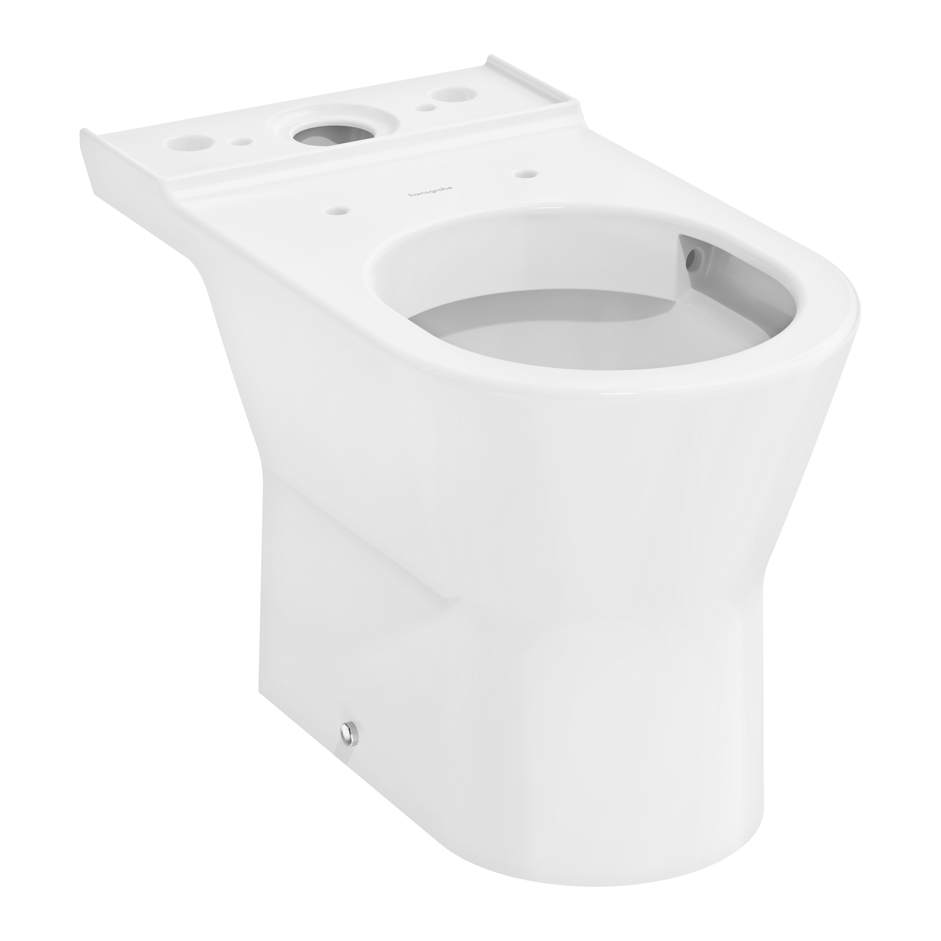 Hansgrohe EluPura Original S záchodová mísa stojícístativ bez splachovacího kruhu bílá lesk 62038450