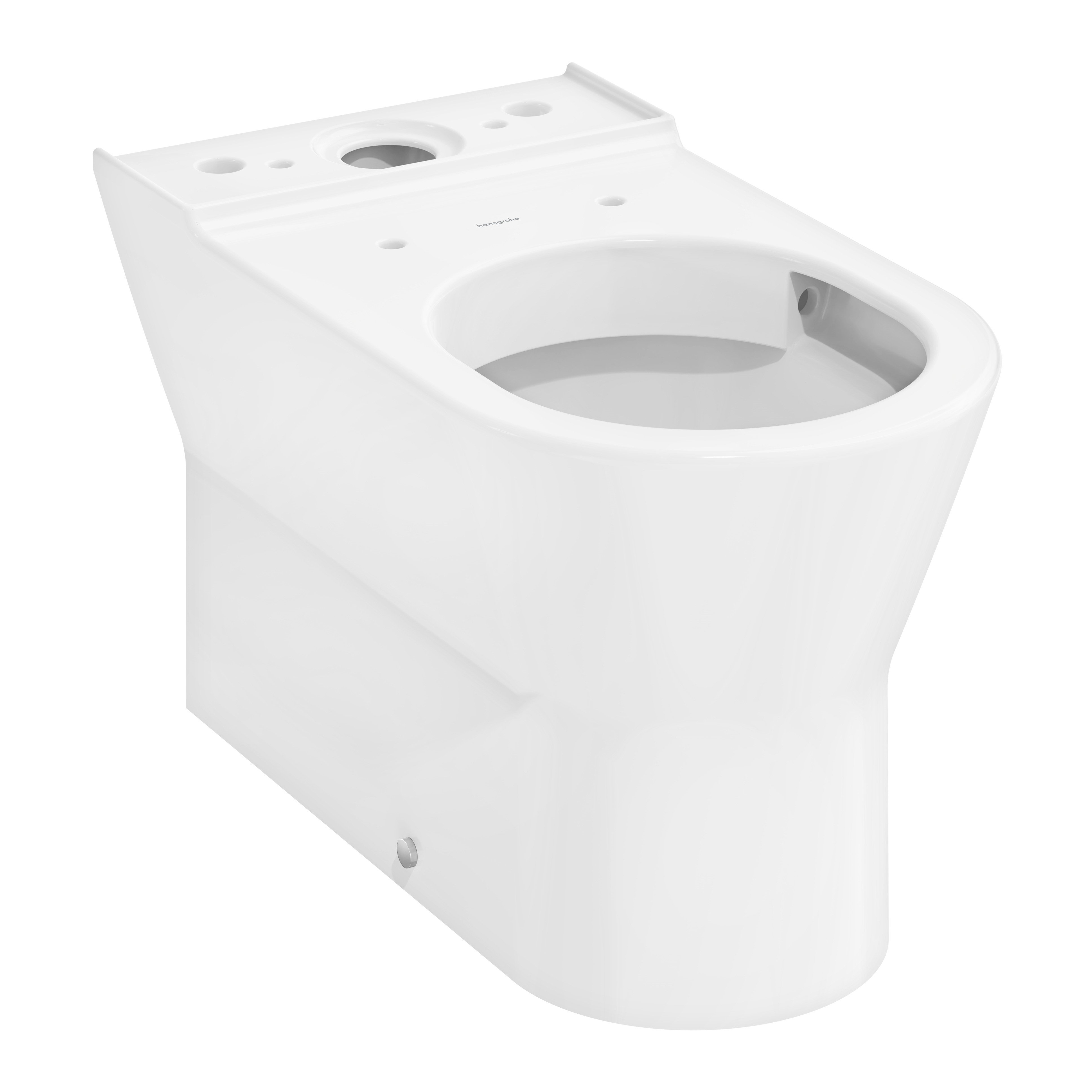 Hansgrohe EluPura Original S záchodová mísa stojícístativ bez splachovacího kruhu bílá lesk 62012450