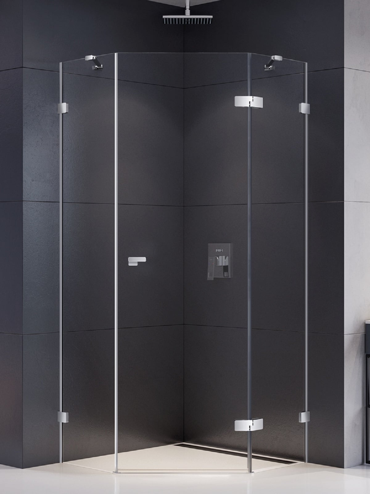 New Trendy Eventa sprchový kout 90x90 cm chrom lesk/průhledné sklo EXK-4614