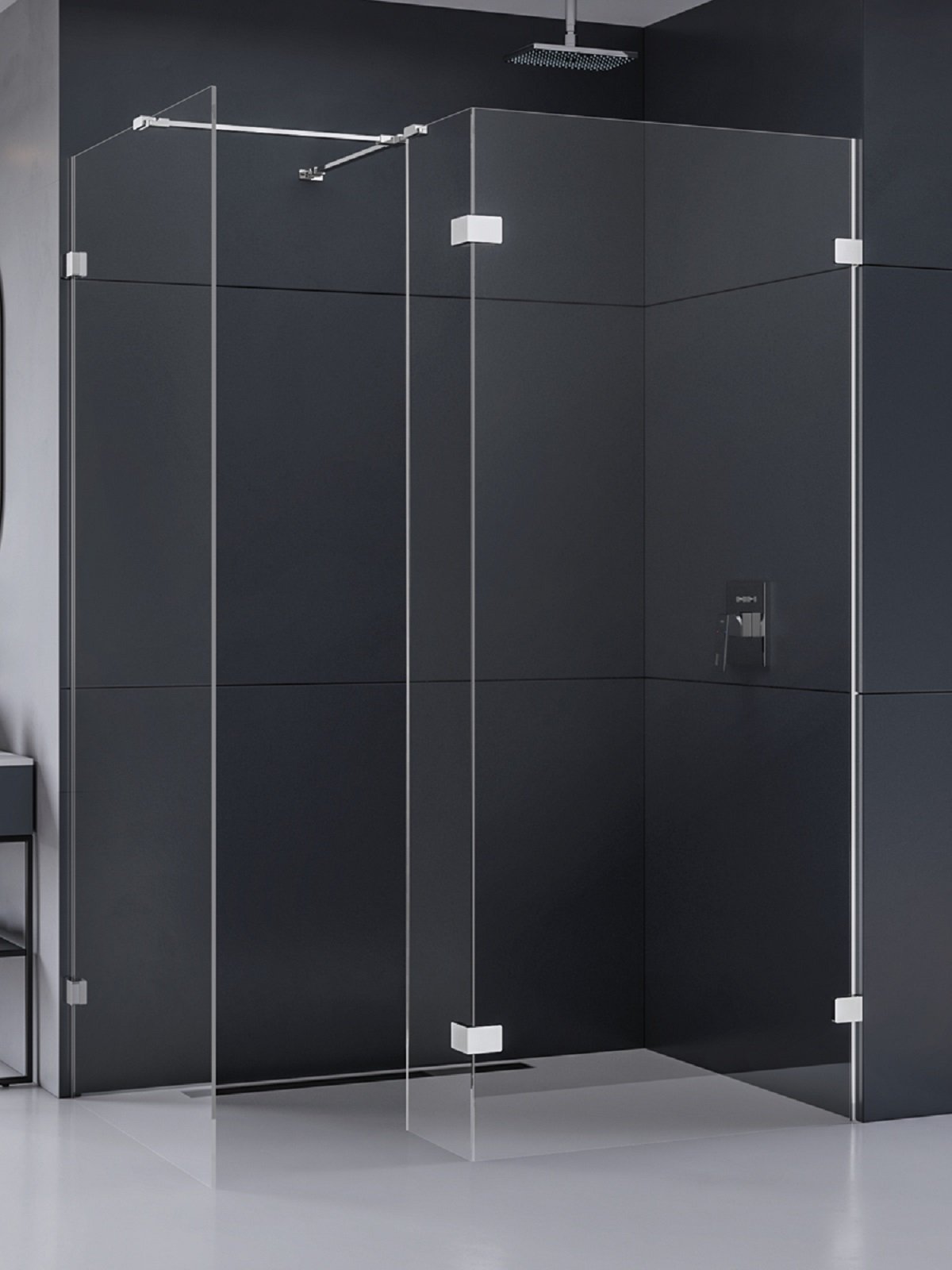 New Trendy Eventa sprchová zástěna walk-in 70 cm chrom lesk/průhledné sklo EXK-4642