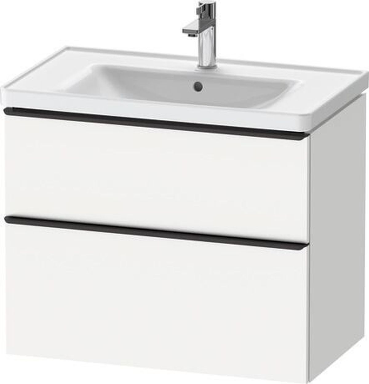 Duravit DuraStyle skříňka 78.4x45.2x62.5 cm pod umyvadlo závěsná bílá DE43550BD180000