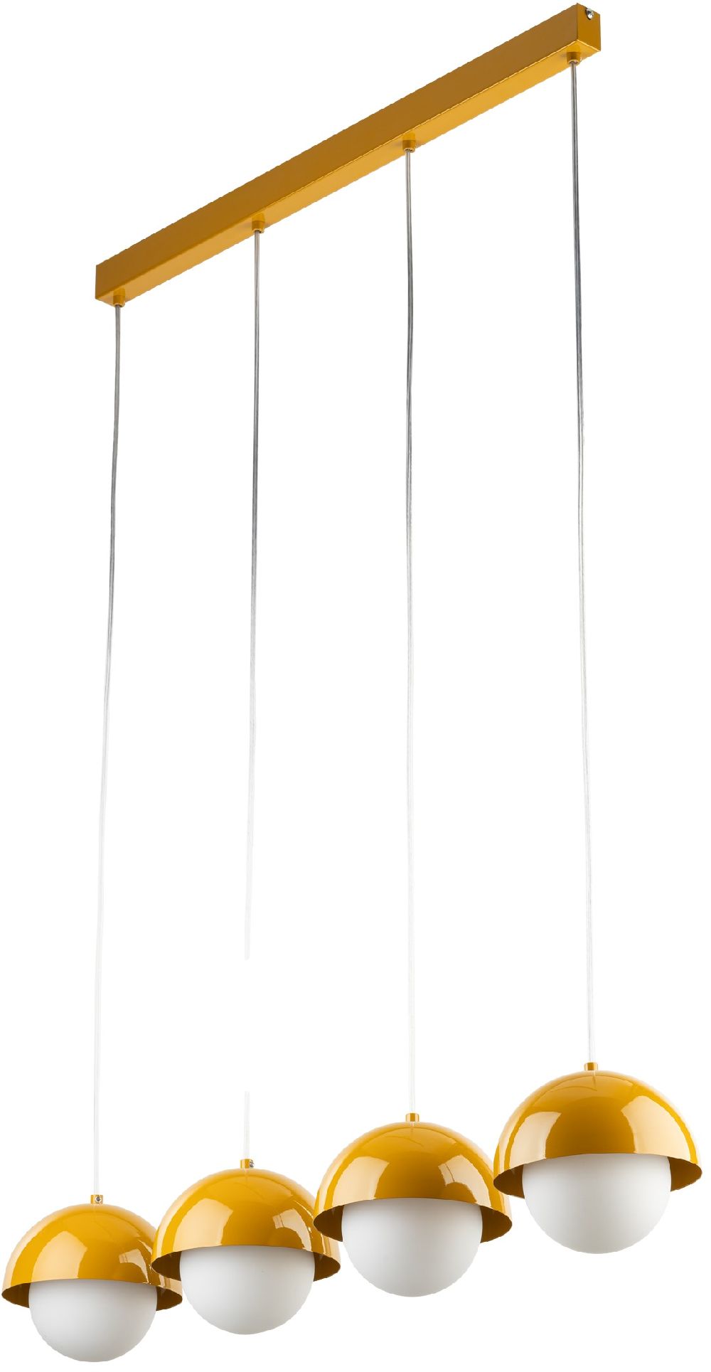 TK Lighting Bono závěsné svítidlo 4x8 W žlutá 10267