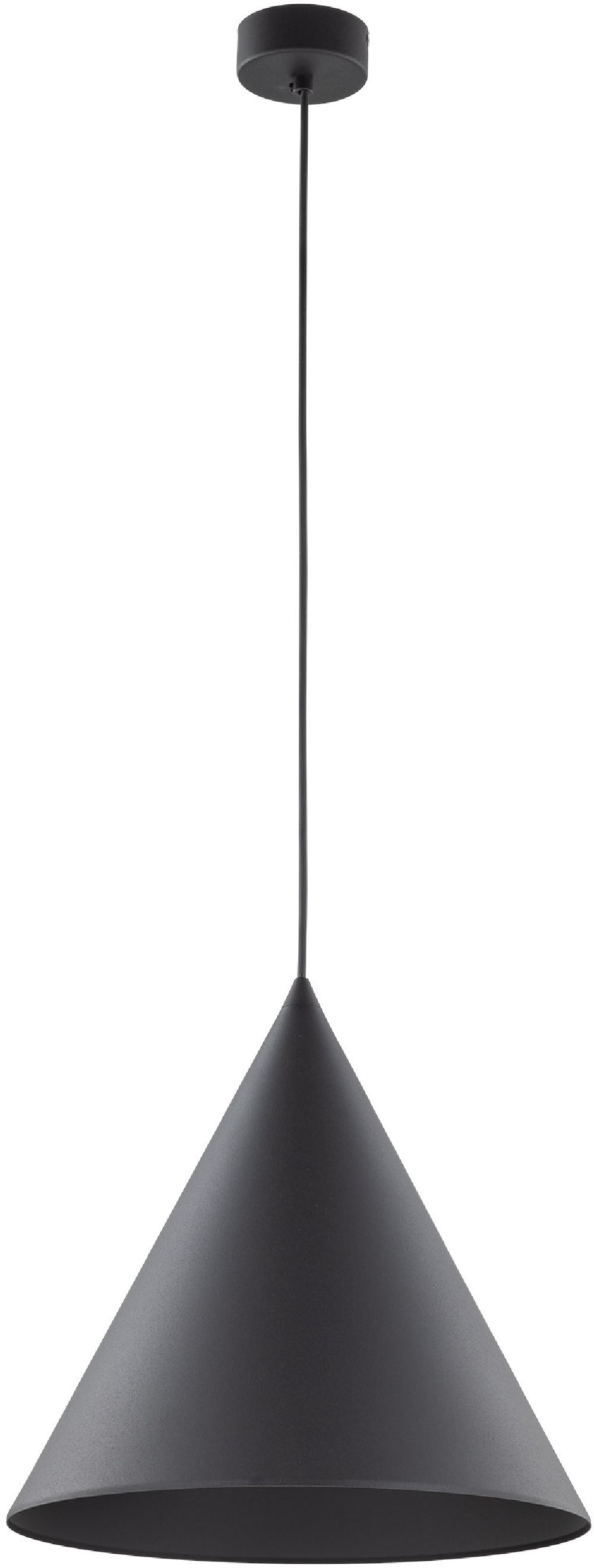 TK Lighting Cono závěsné svítidlo 1x15 W černá 10057