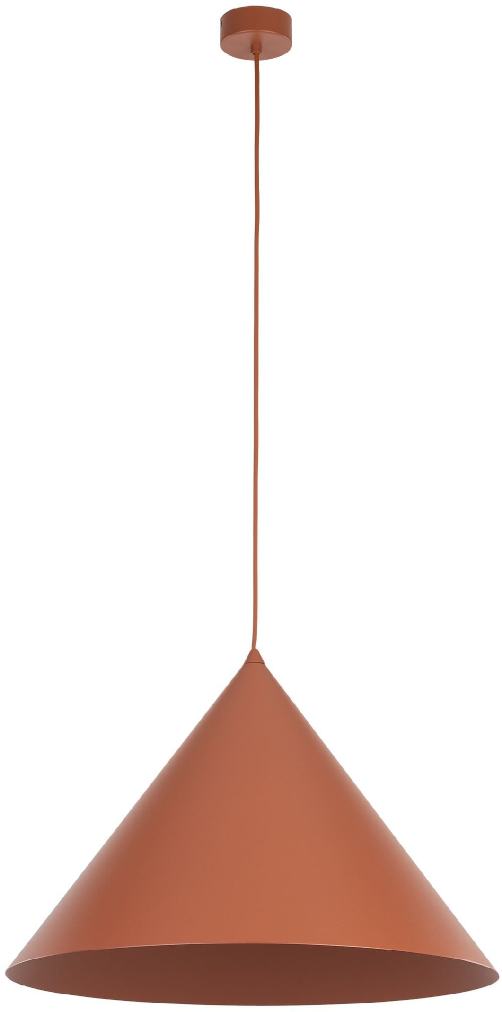 TK Lighting Cono závěsné svítidlo 1x15 W hnědá 10089
